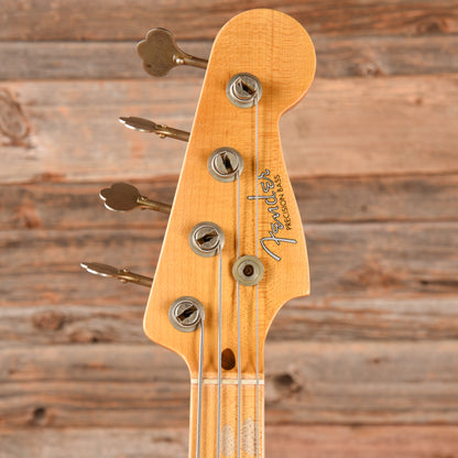 Fender Custom Shop '57 Precision Bass Journeyman Relic Sunburst 2022 Bass Guitars / 4-String