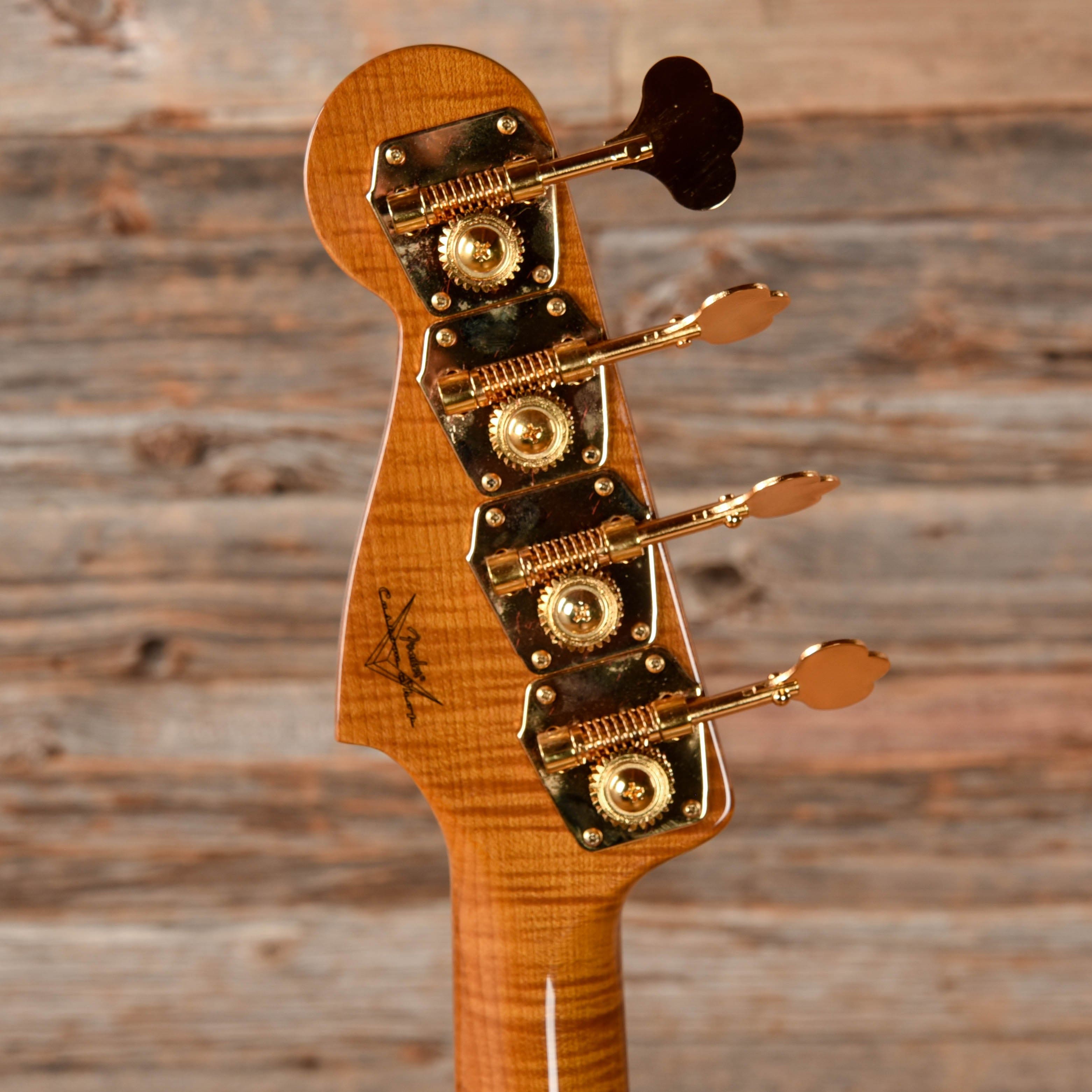 Fender Custom Shop 57 Precision Bass Reissue Ash NOS Wide Fade Chocolate 2-Color Sunburst 2022 Bass Guitars / 4-String