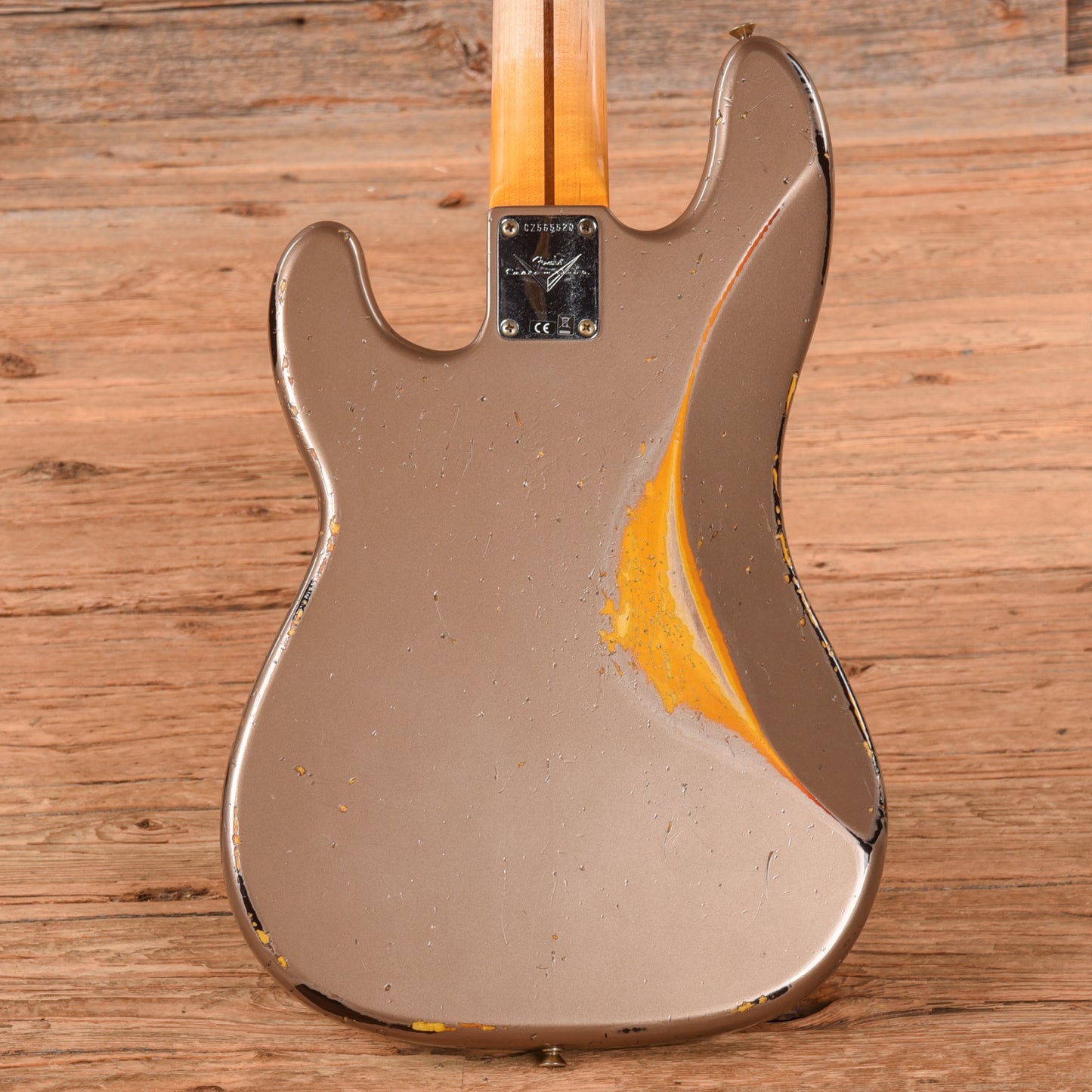 Fender Custom Shop '58 Precision Bass Relic Shoreline Gold 2023 Bass Guitars / 4-String