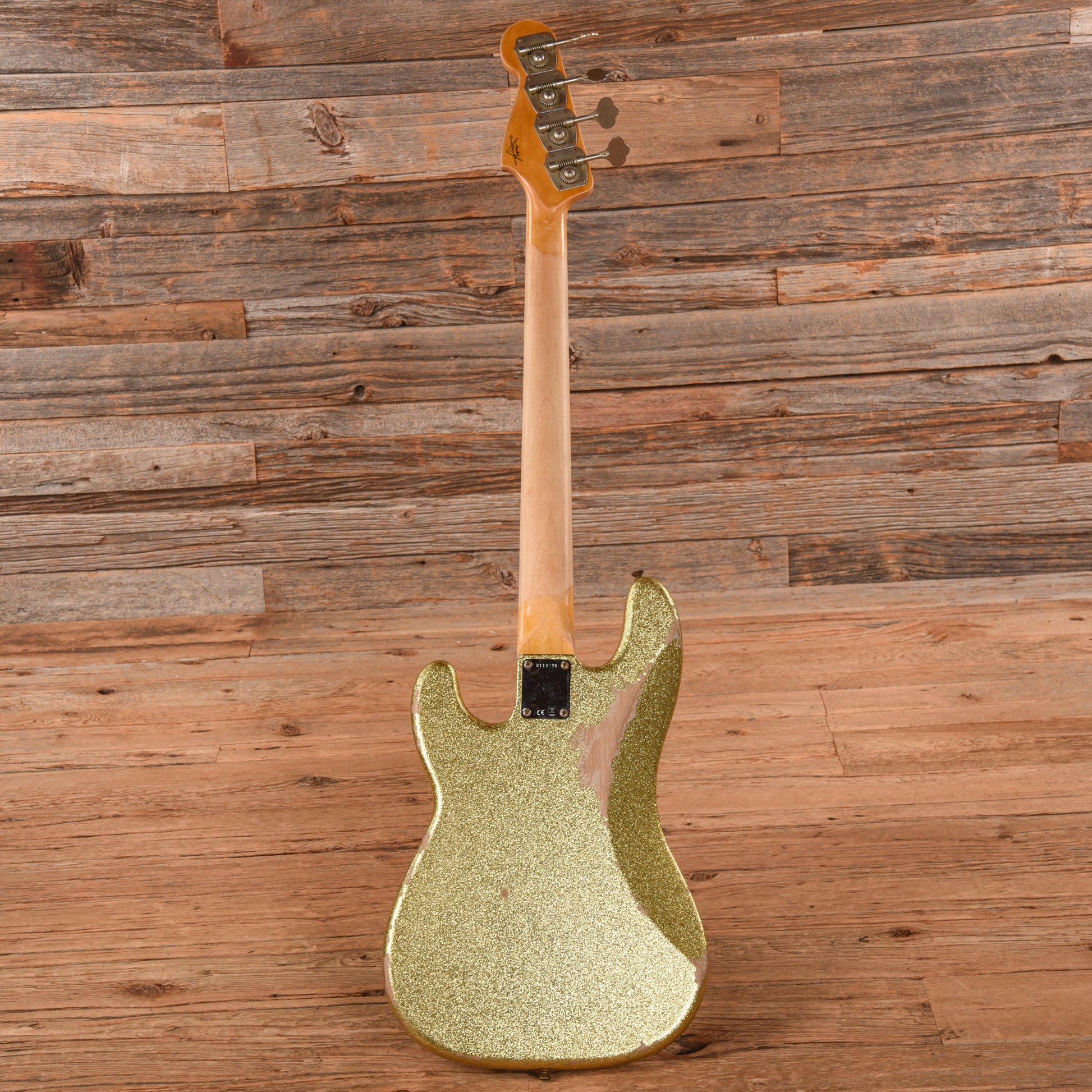 Fender Custom Shop '59 Precision Bass Heavy Relic Gold Sparkle 2022 Bass Guitars / 4-String