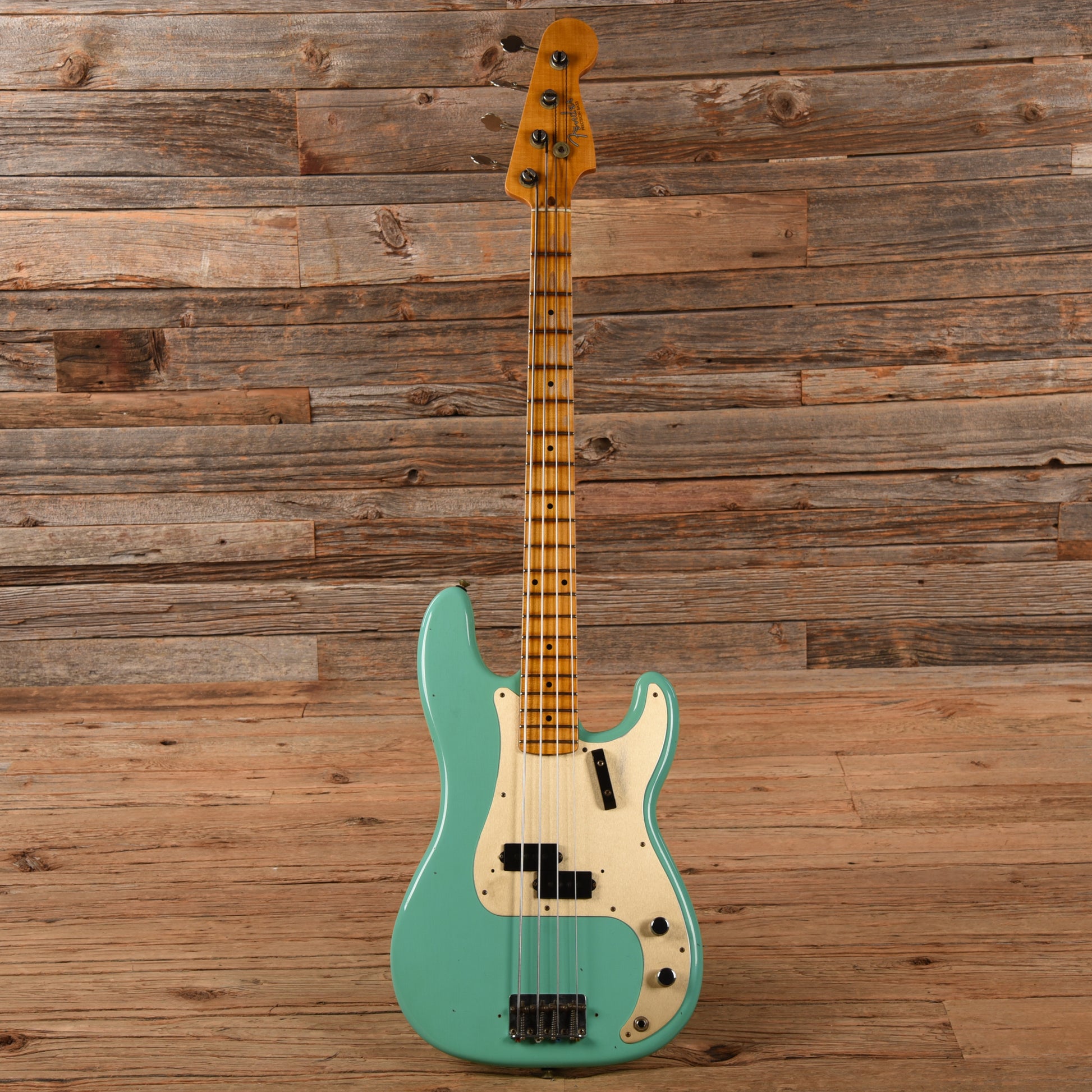 Fender Custom Shop '59 Precision Bass Journeyman Relic Faded Aged Sea Foam Green 2022 Bass Guitars / 4-String
