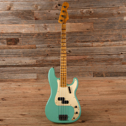 Fender Custom Shop '59 Precision Bass Journeyman Relic Faded Aged Sea Foam Green 2022 Bass Guitars / 4-String