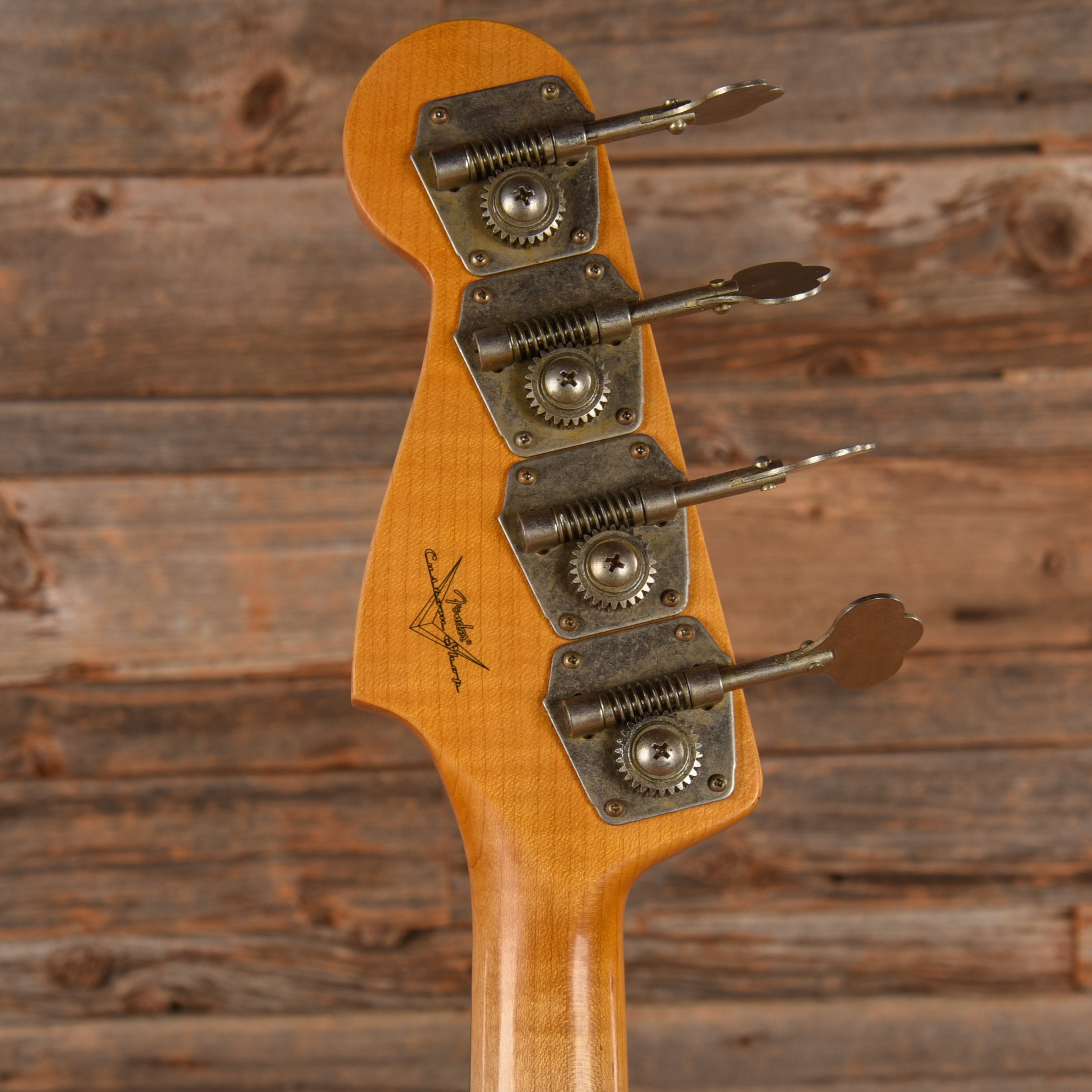 Fender Custom Shop '62 Jazz Bass Journeyman Relic Charcoal Frost Metallic Bass Guitars / 4-String