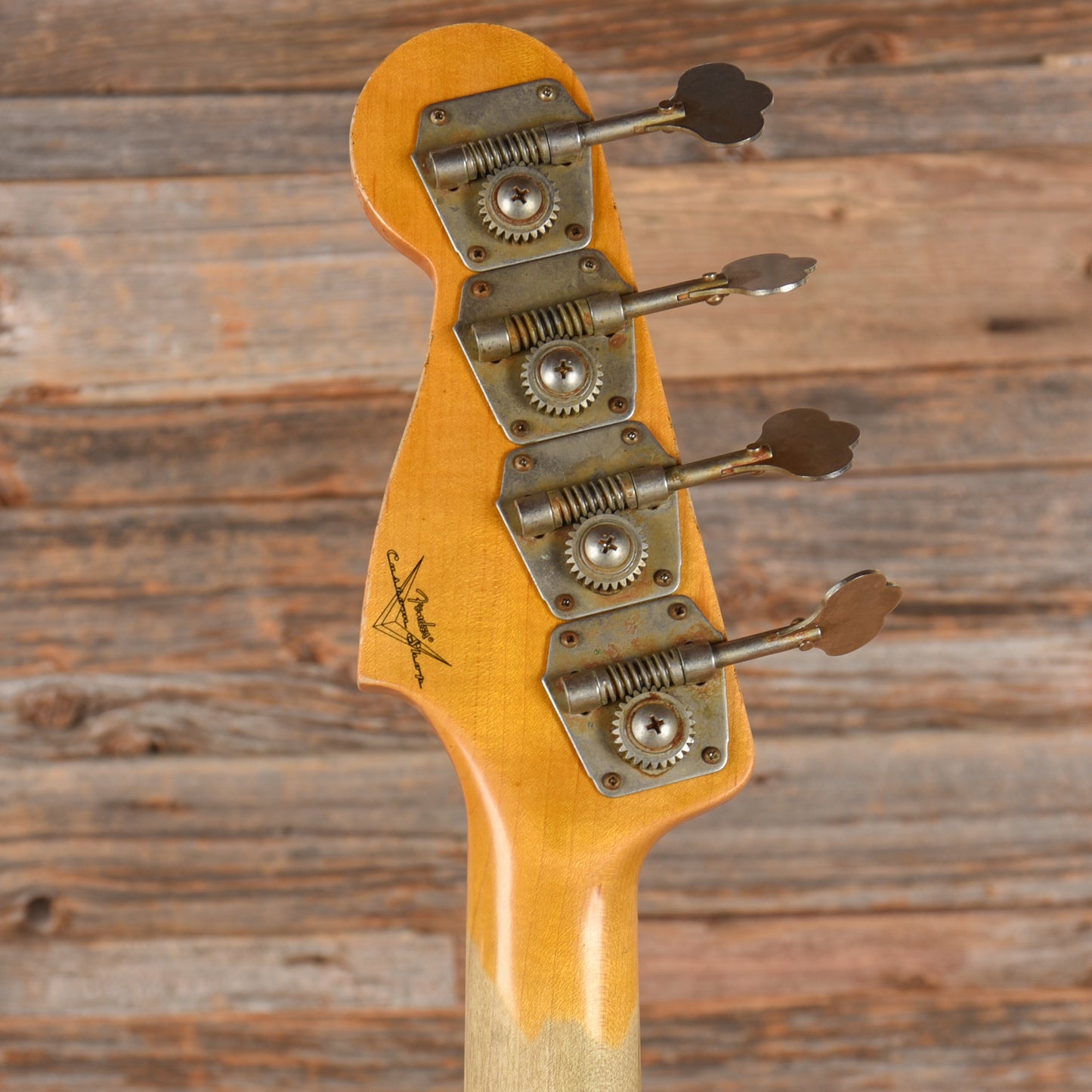 Fender Custom Shop '63 Precision Bass Heavy Relic Vintage White 2021 Bass Guitars / 4-String