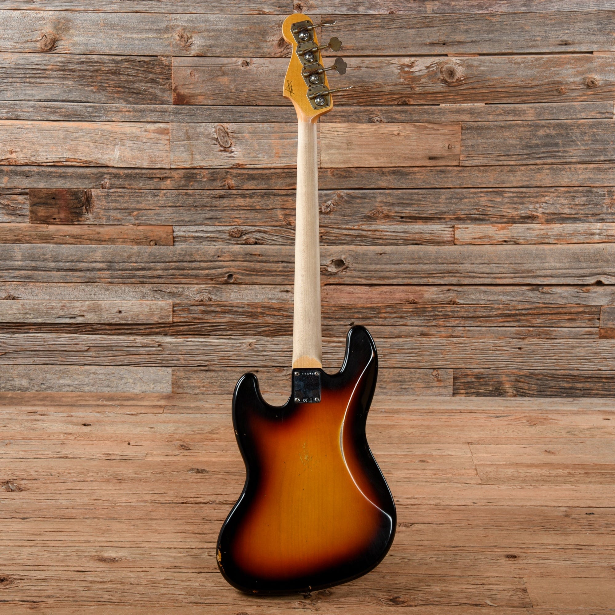 Fender Custom Shop '64 Jazz Bass Relic 3-Tone Sunburst 2021 Bass Guitars / 4-String