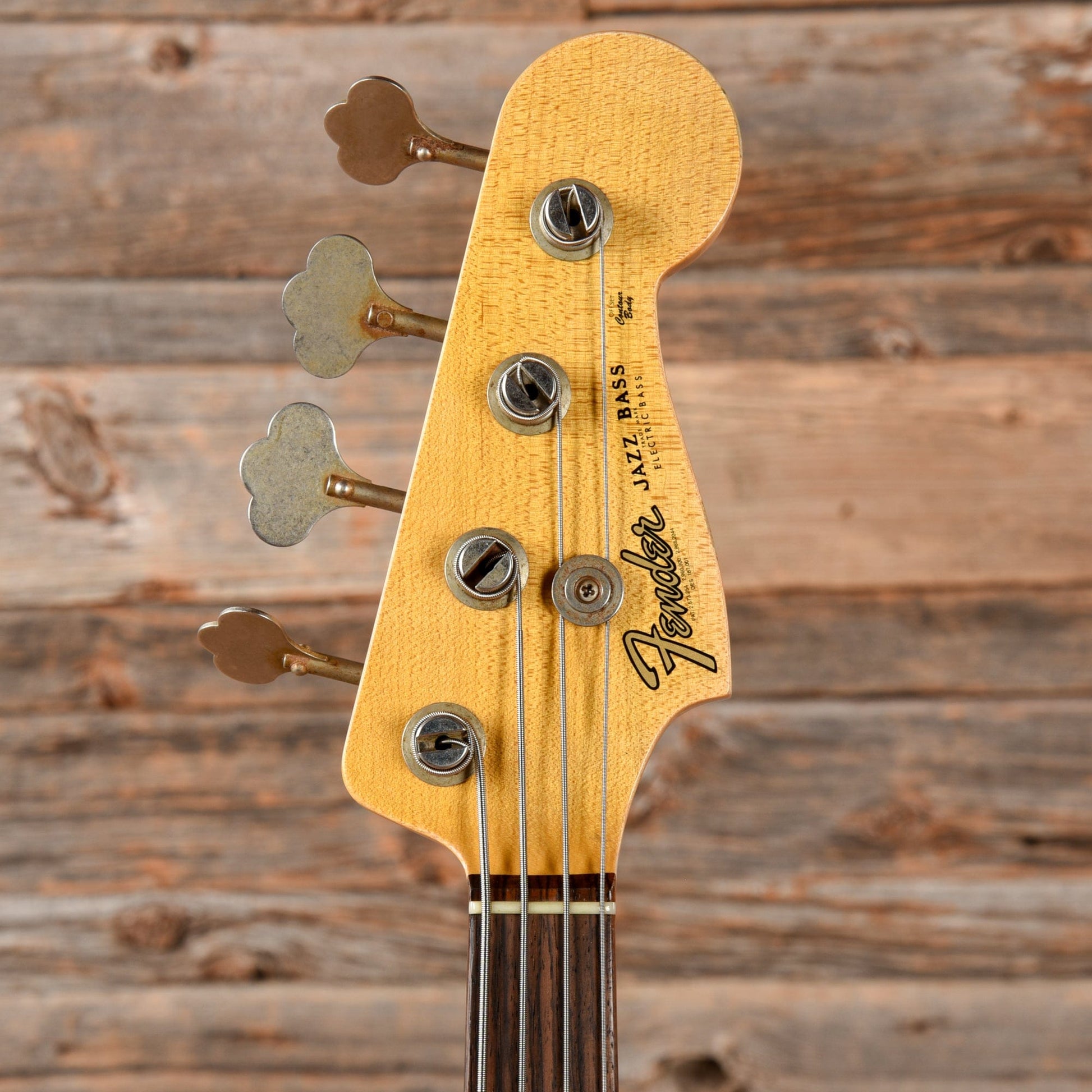 Fender Custom Shop '64 Jazz Bass Relic 3-Tone Sunburst 2021 Bass Guitars / 4-String