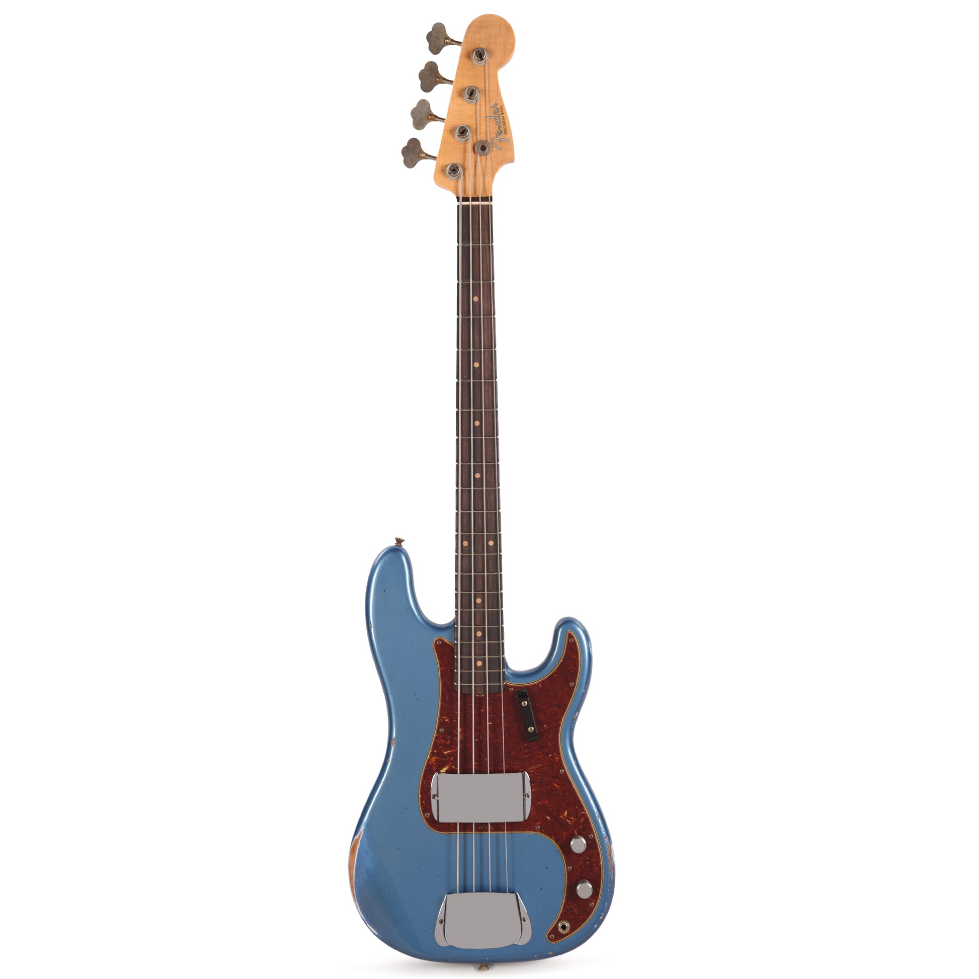 Fender Custom Shop '64 Precision Bass Relic Aged Lake Placid Blue Bass Guitars / 4-String