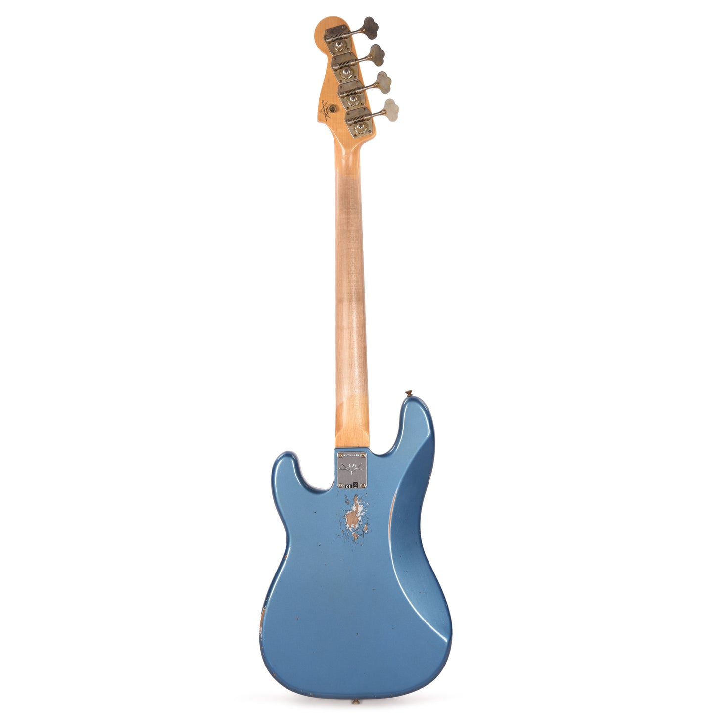 Fender Custom Shop '64 Precision Bass Relic Aged Lake Placid Blue Bass Guitars / 4-String
