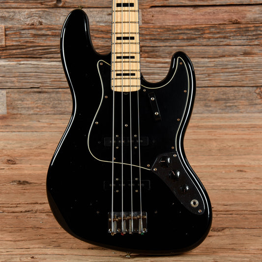 Fender Custom Shop '68 Jazz Bass Journeyman Relic Black 2023 Bass Guitars / 4-String