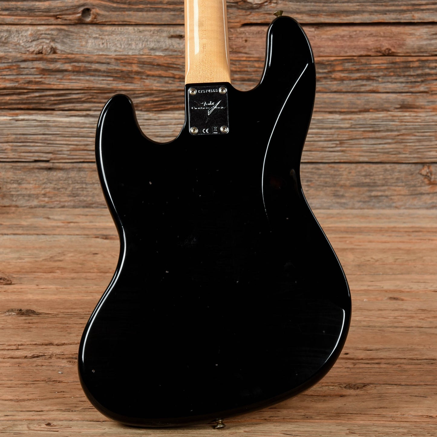 Fender Custom Shop '68 Jazz Bass Journeyman Relic Black 2023 Bass Guitars / 4-String