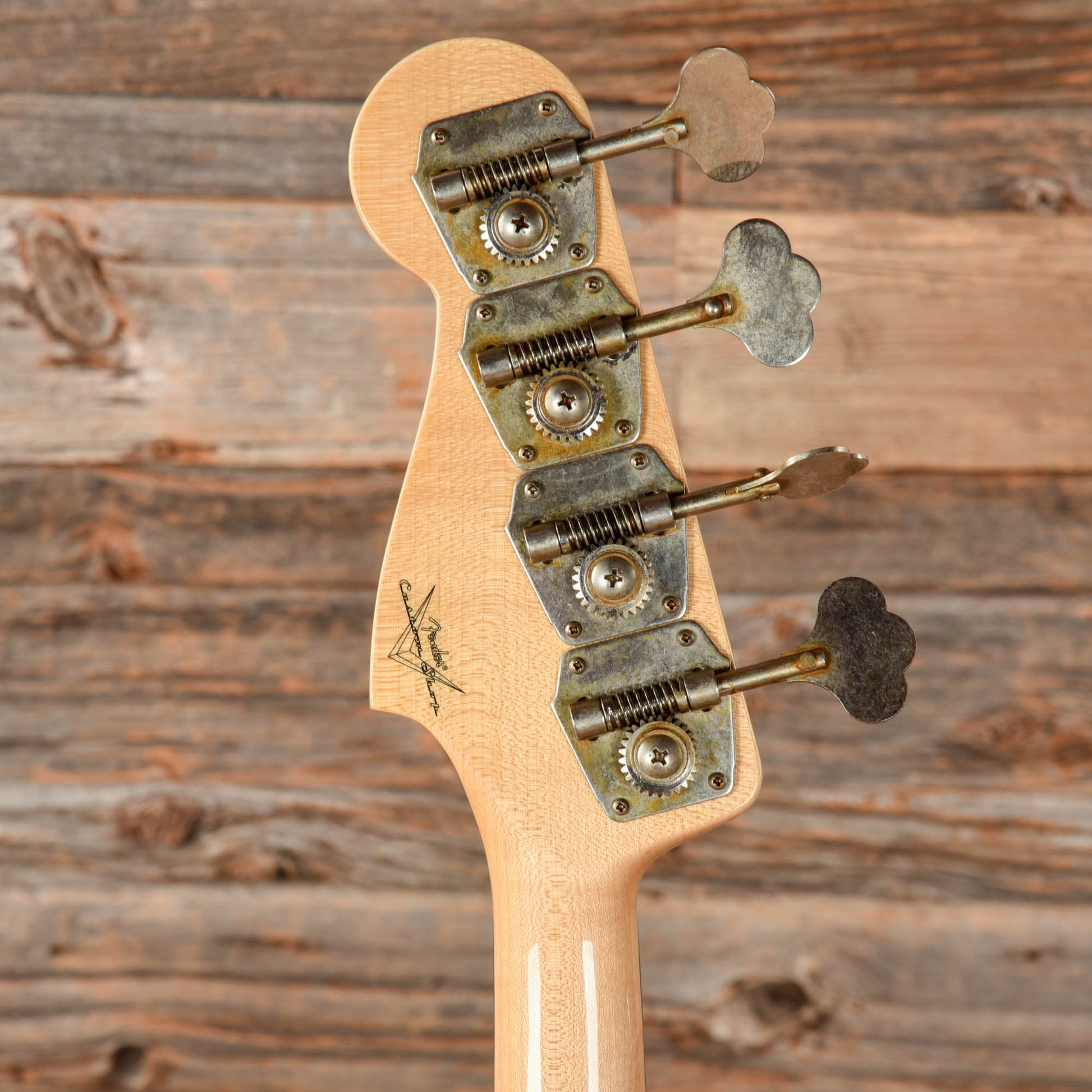 Fender Custom Shop '68 Jazz Bass Journeyman Relic Black 2023 Bass Guitars / 4-String
