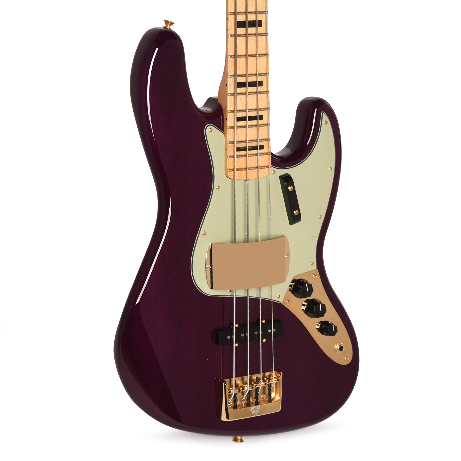 Fender Custom Shop American Custom Jazz Bass NOS Purple Transparent Bass Guitars / 4-String