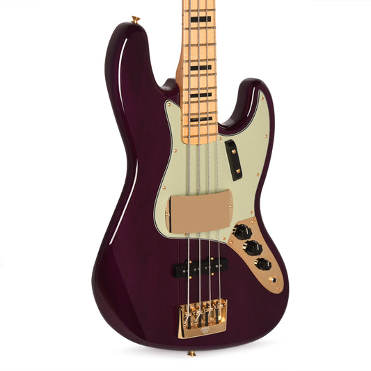 Fender Custom Shop American Custom Jazz Bass NOS Purple Transparent Bass Guitars / 4-String
