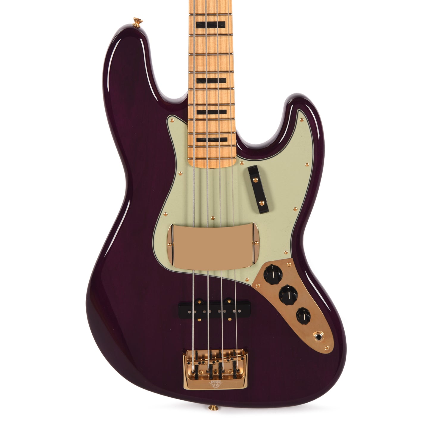 Fender Custom Shop American Custom Jazz Bass NOS Purple Transparent Bass Guitars / 4-String