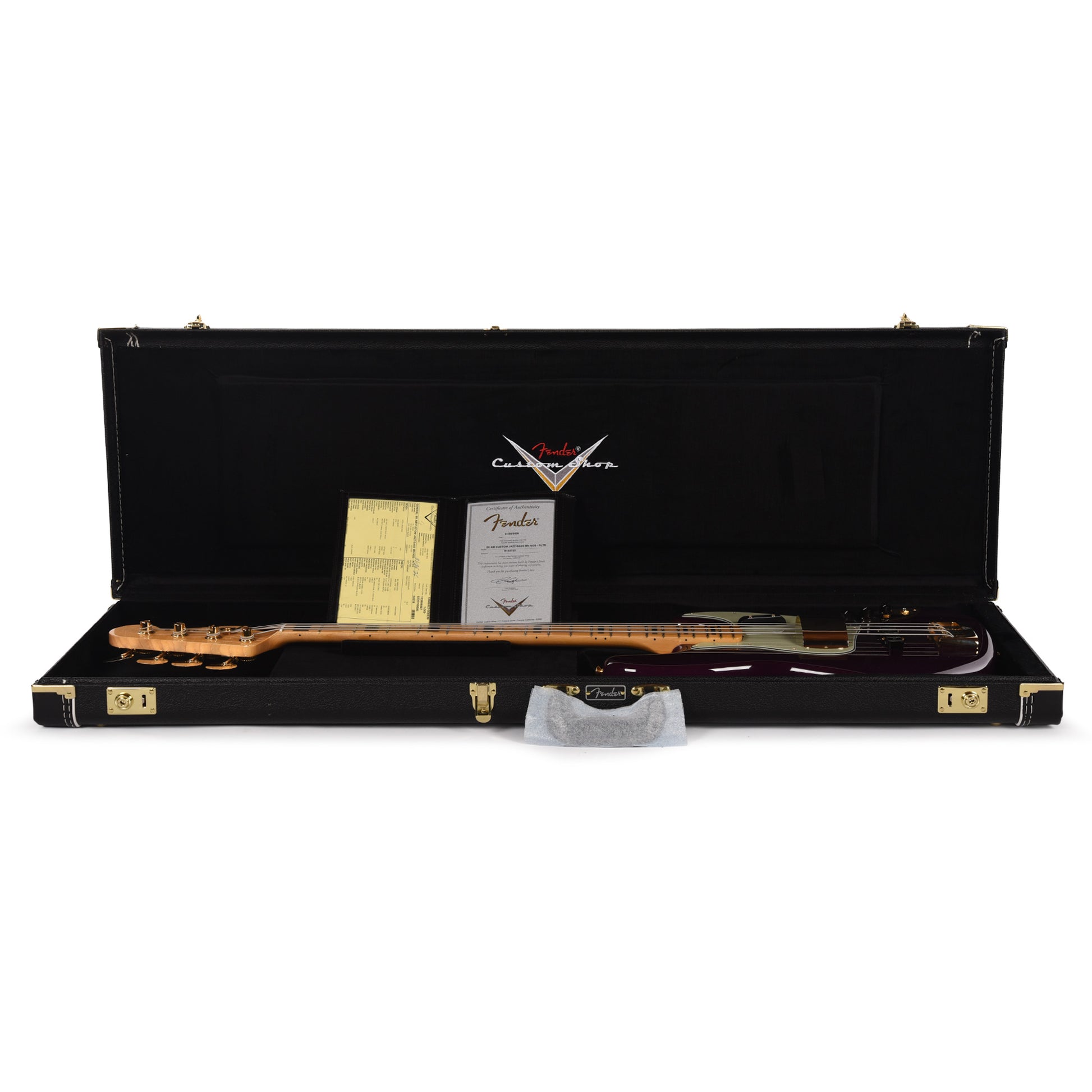 Fender Custom Shop American Custom Jazz Bass NOS Purple Transparent Bass Guitars / 4-String