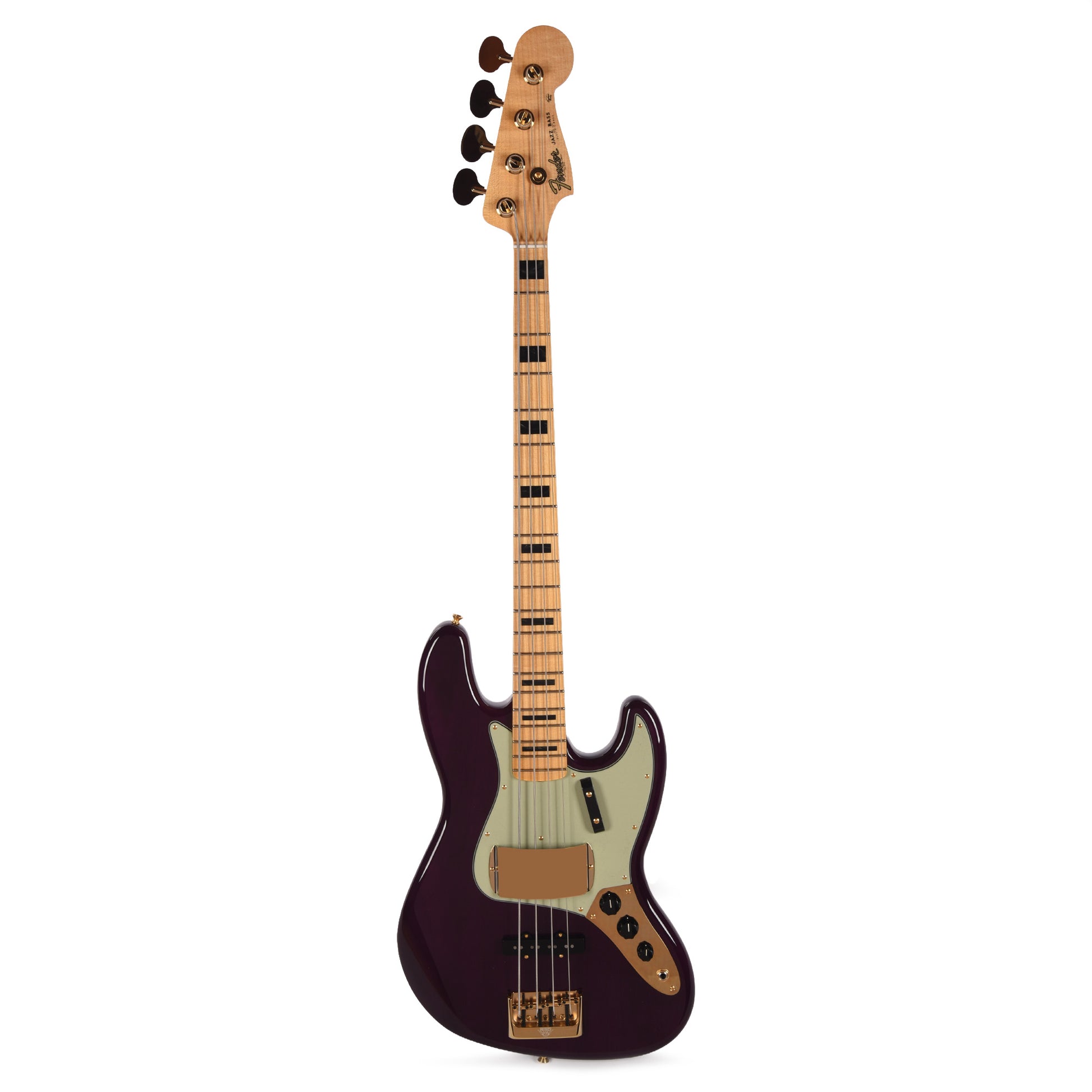 Fender Custom Shop American Custom Jazz Bass NOS Purple Transparent Bass Guitars / 4-String