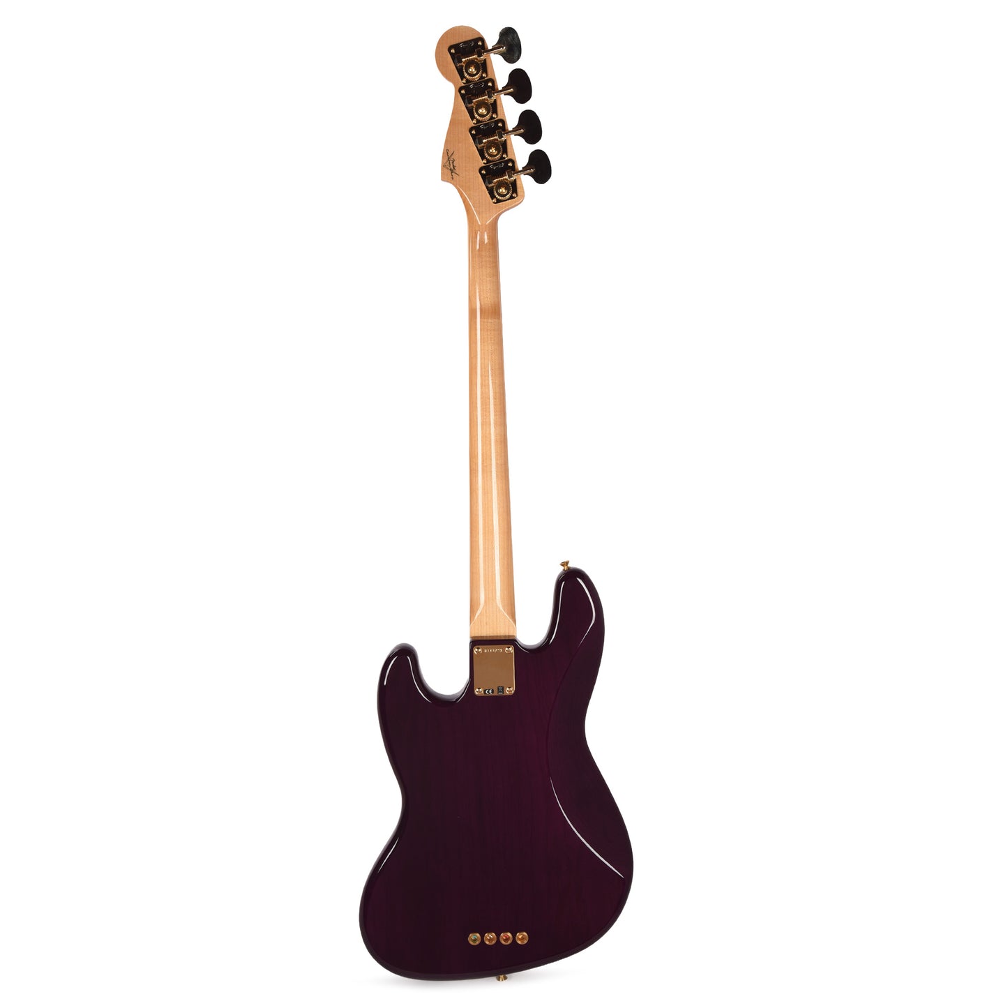 Fender Custom Shop American Custom Jazz Bass NOS Purple Transparent Bass Guitars / 4-String