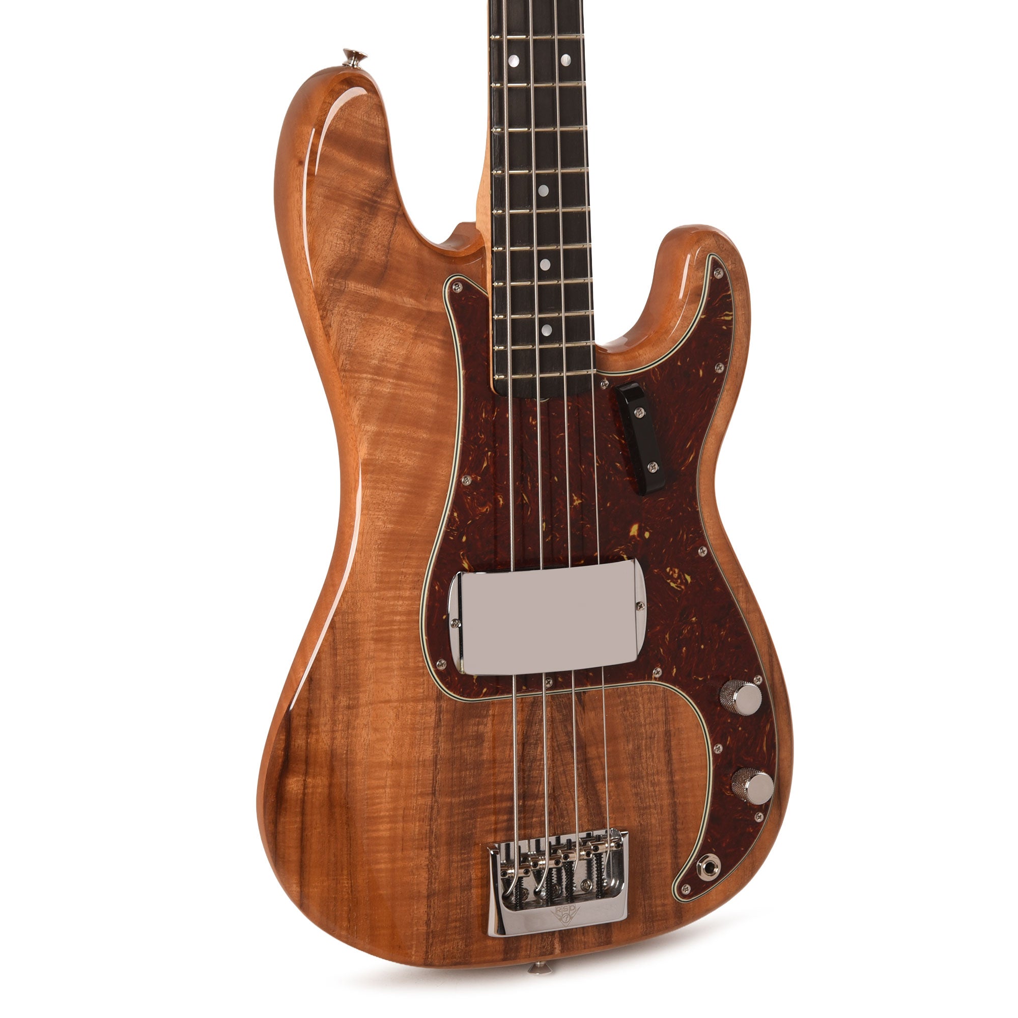 Fender Custom Shop Artisan Koa Precision Bass NOS Natural Bass Guitars / 4-String