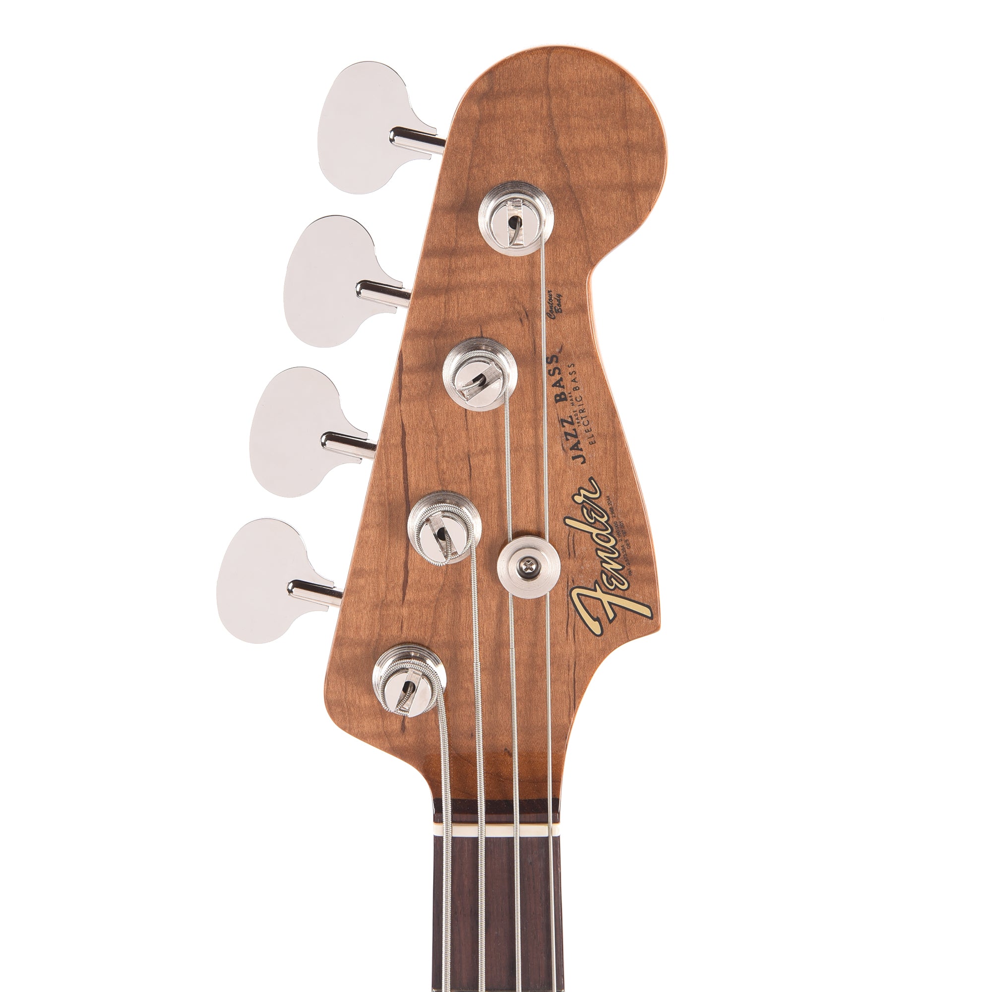 Fender Custom Shop Artisan Maple Burl Jazz Bass NOS Aged Natural Bass Guitars / 4-String