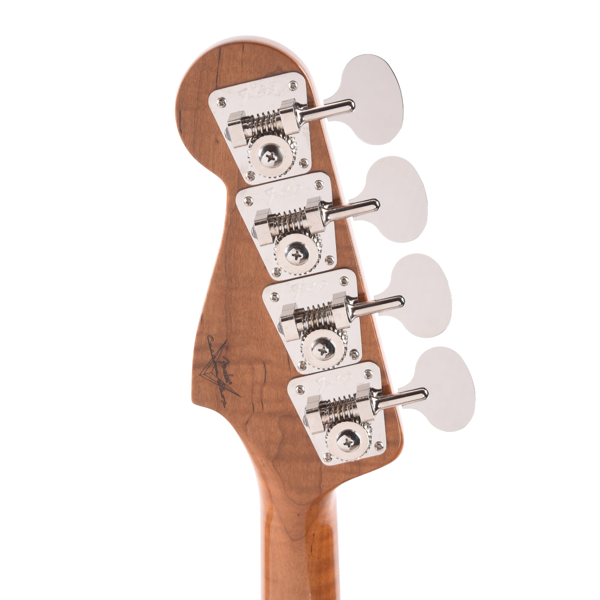 Fender Custom Shop Artisan Maple Burl Jazz Bass NOS Aged Natural Bass Guitars / 4-String
