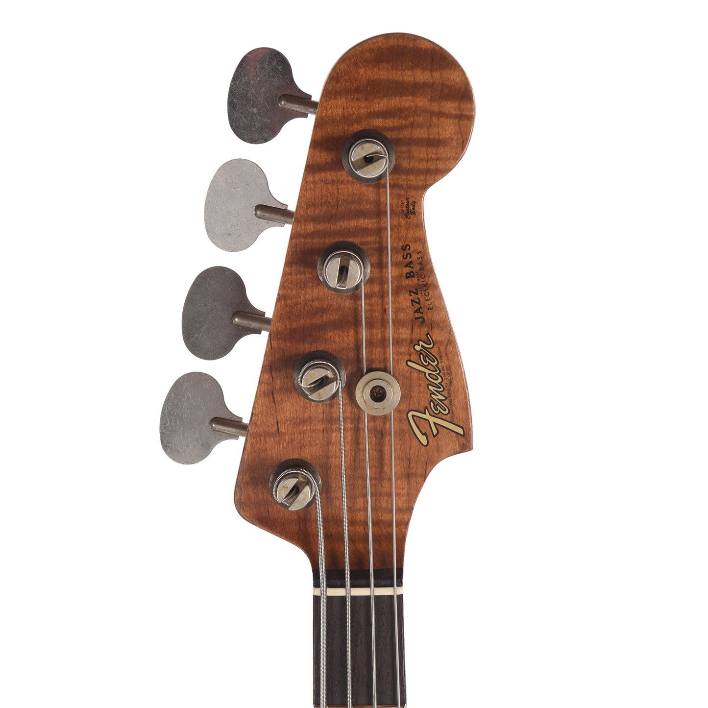 Fender Custom Shop Artisan Maple Burl Jazz Bass Super Heavy Relic Aged Natural Bass Guitars / 4-String