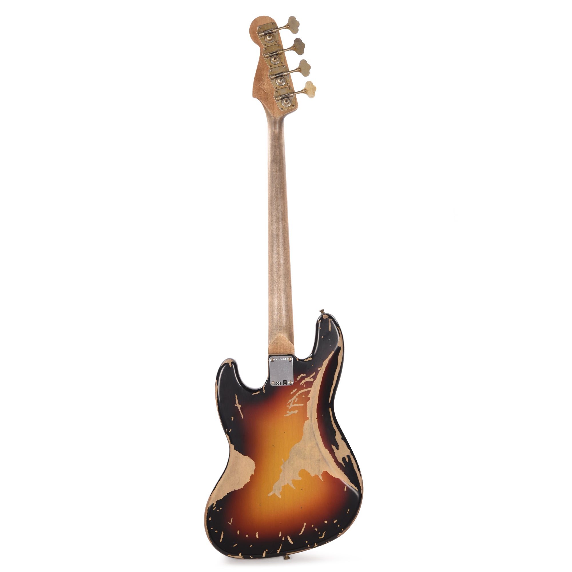 Fender Custom Shop Artist Jaco Pastorius Tribute Jazz Bass 3-Color Sunburst Bass Guitars / 4-String