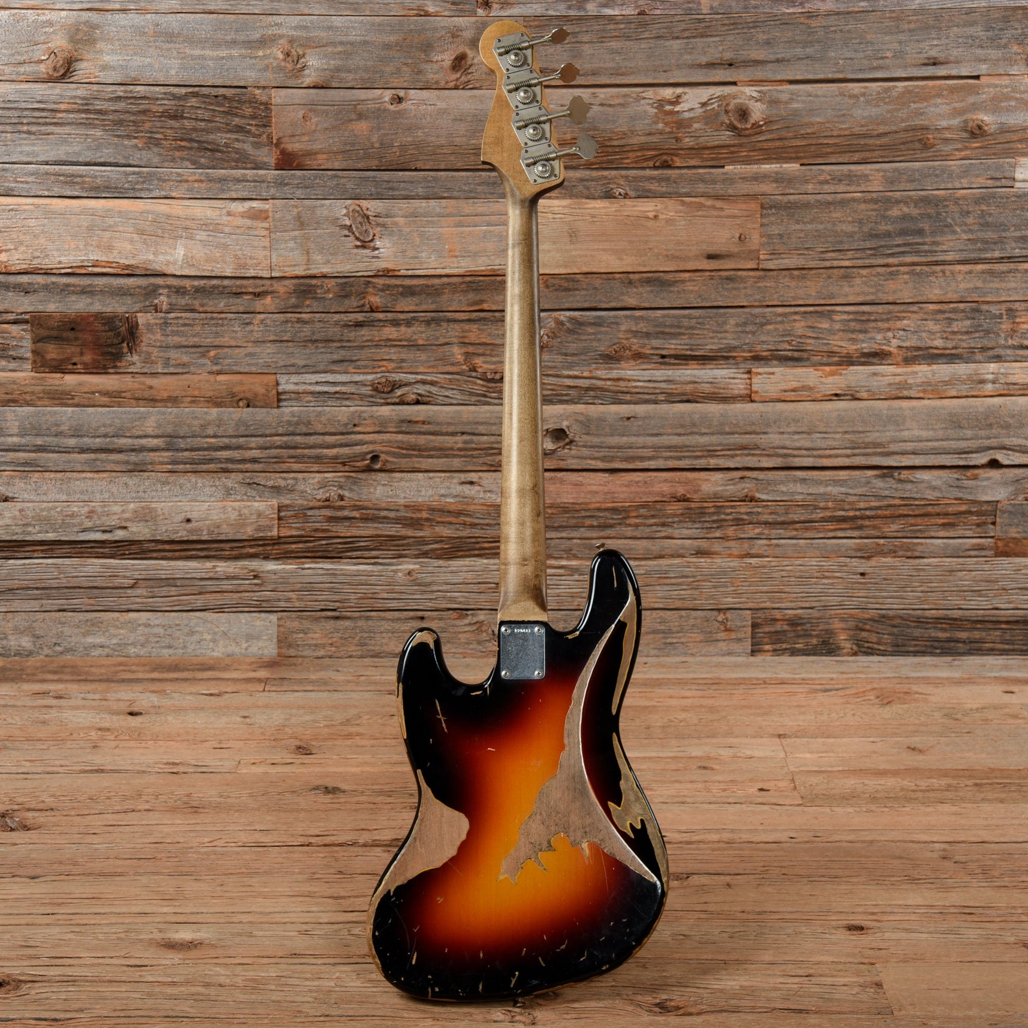 Fender Custom Shop Jaco Pastorius Tribute Jazz Bass Relic Sunburst 2005 Bass Guitars / 4-String