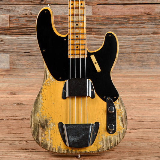 Fender Custom Shop Limited '51 Precision Bass Aged Nocaster Blonde 2022 Bass Guitars / 4-String