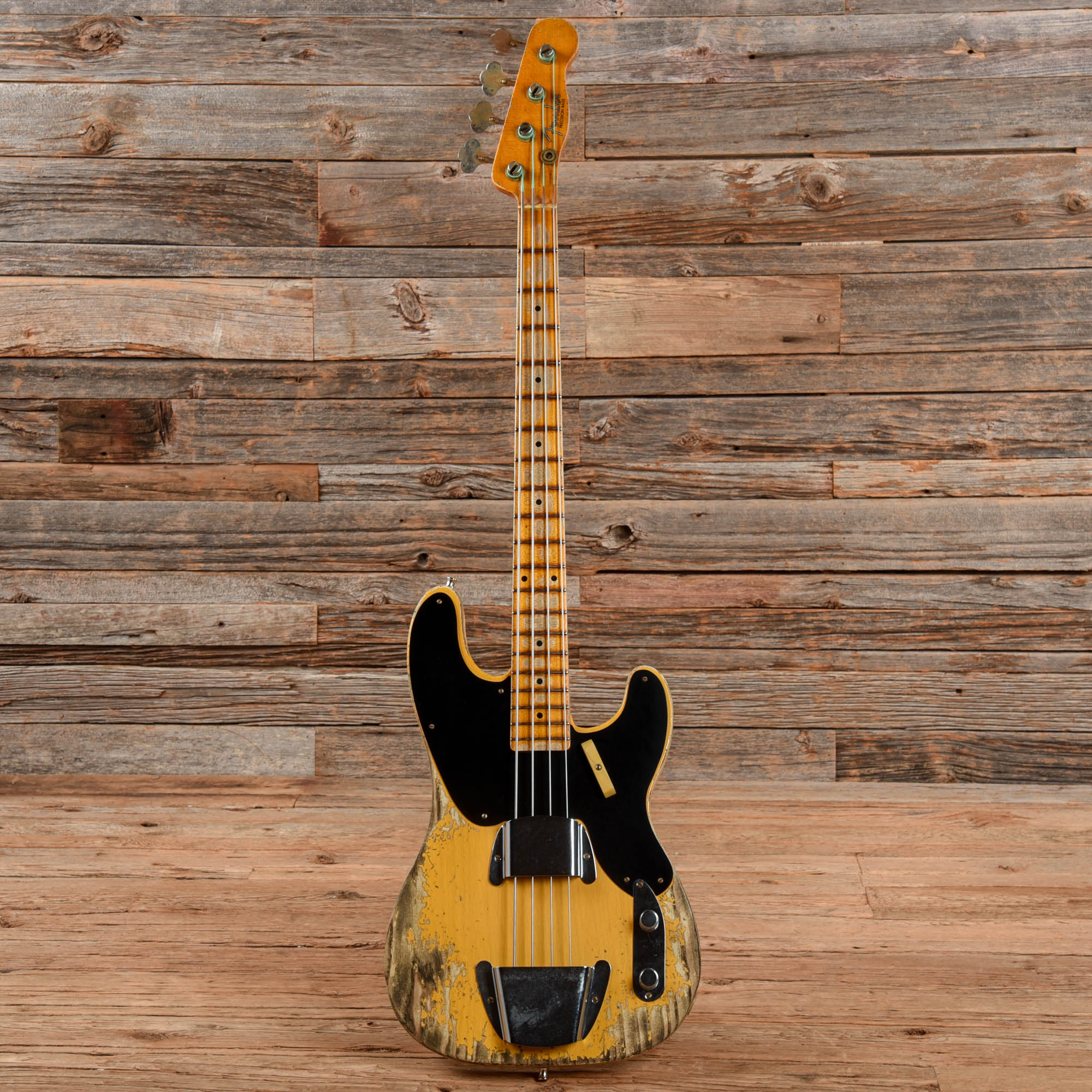 Fender Custom Shop Limited '51 Precision Bass Aged Nocaster Blonde 2022 Bass Guitars / 4-String