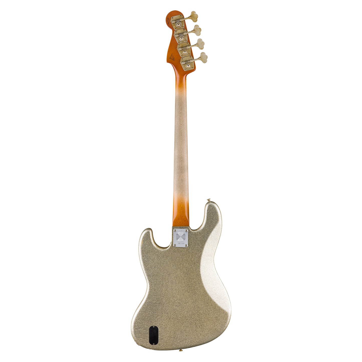 Fender Custom Shop Limited Edition Adrian Younge Jazz Bass Journeyman Relic Aged Silver Sparkle Master Built by Levi Perry Bass Guitars / 4-String