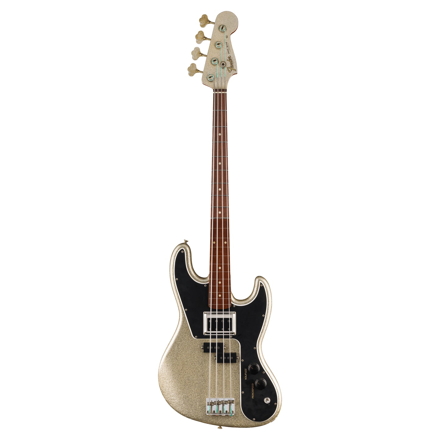 Fender Custom Shop Limited Edition Adrian Younge Jazz Bass Journeyman Relic Aged Silver Sparkle Master Built by Levi Perry Bass Guitars / 4-String
