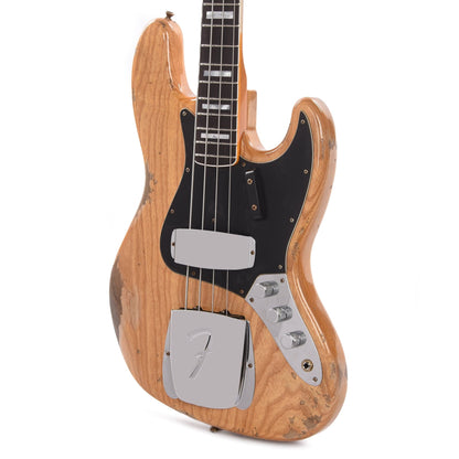 Fender Custom Shop Limited Edition Custom Jazz Bass Heavy Relic Aged Natural Bass Guitars / 4-String