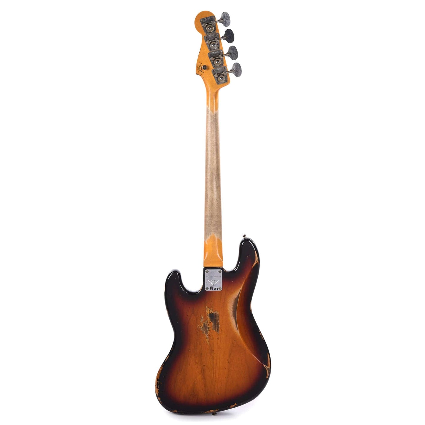 Fender Custom Shop Limited Edition Custom Jazz Bass Heavy Relic Faded Aged 3-Color Sunburst Bass Guitars / 4-String