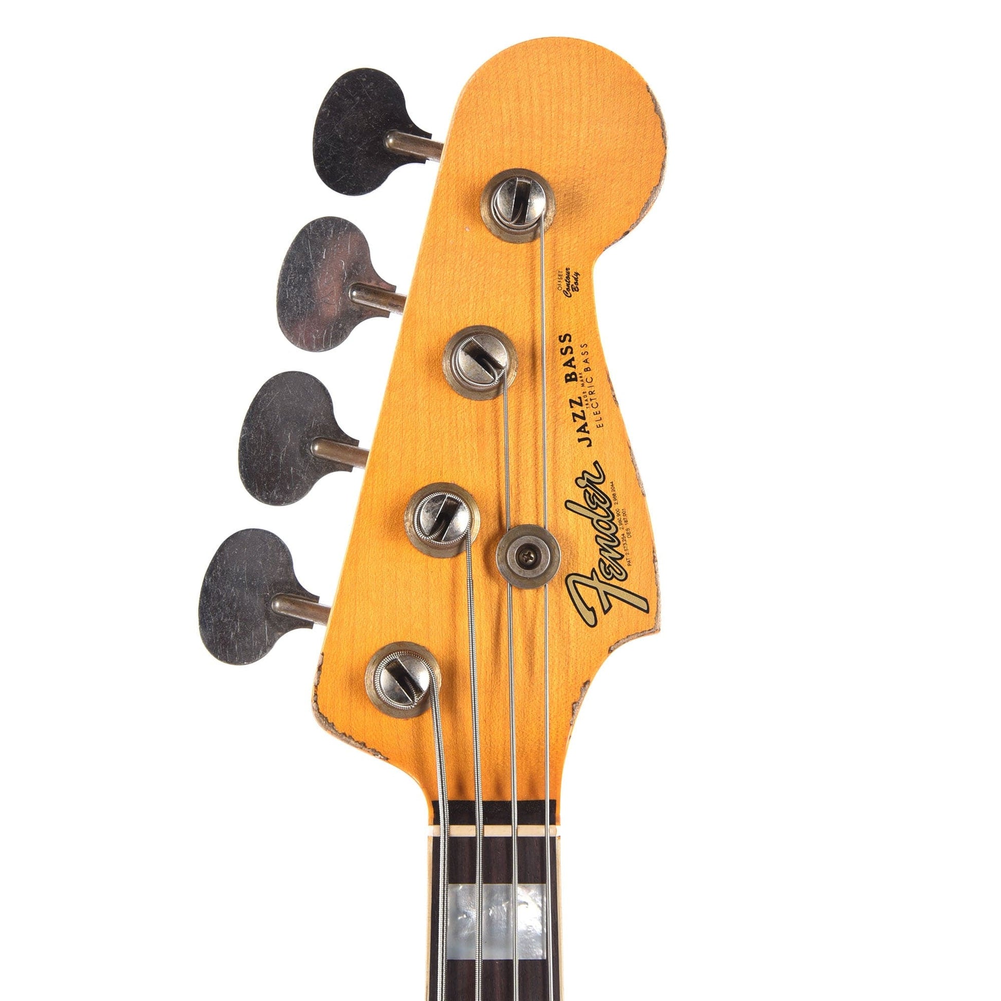 Fender Custom Shop Limited Edition Custom Jazz Bass Heavy Relic Faded Aged 3-Color Sunburst Bass Guitars / 4-String