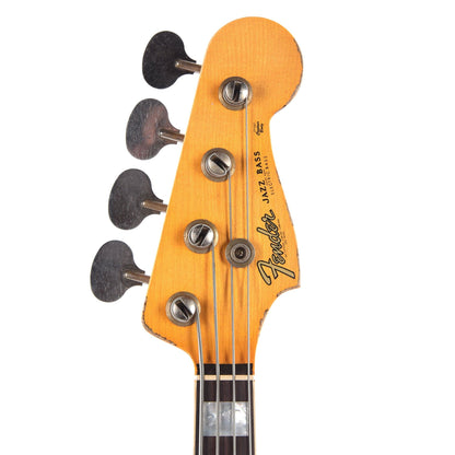 Fender Custom Shop Limited Edition Custom Jazz Bass Heavy Relic Faded Aged 3-Color Sunburst Bass Guitars / 4-String