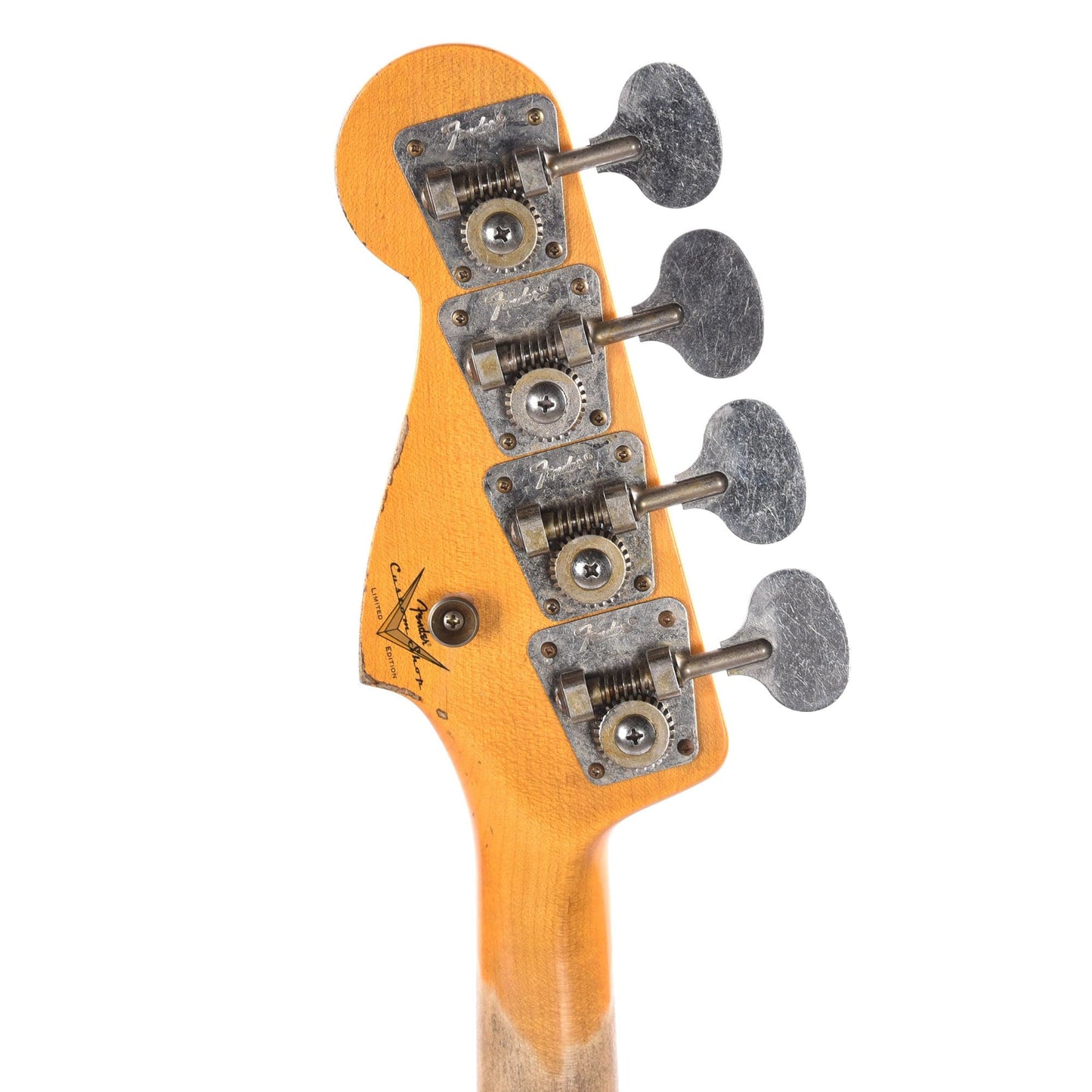 Fender Custom Shop Limited Edition Custom Jazz Bass Heavy Relic Faded Aged 3-Color Sunburst Bass Guitars / 4-String