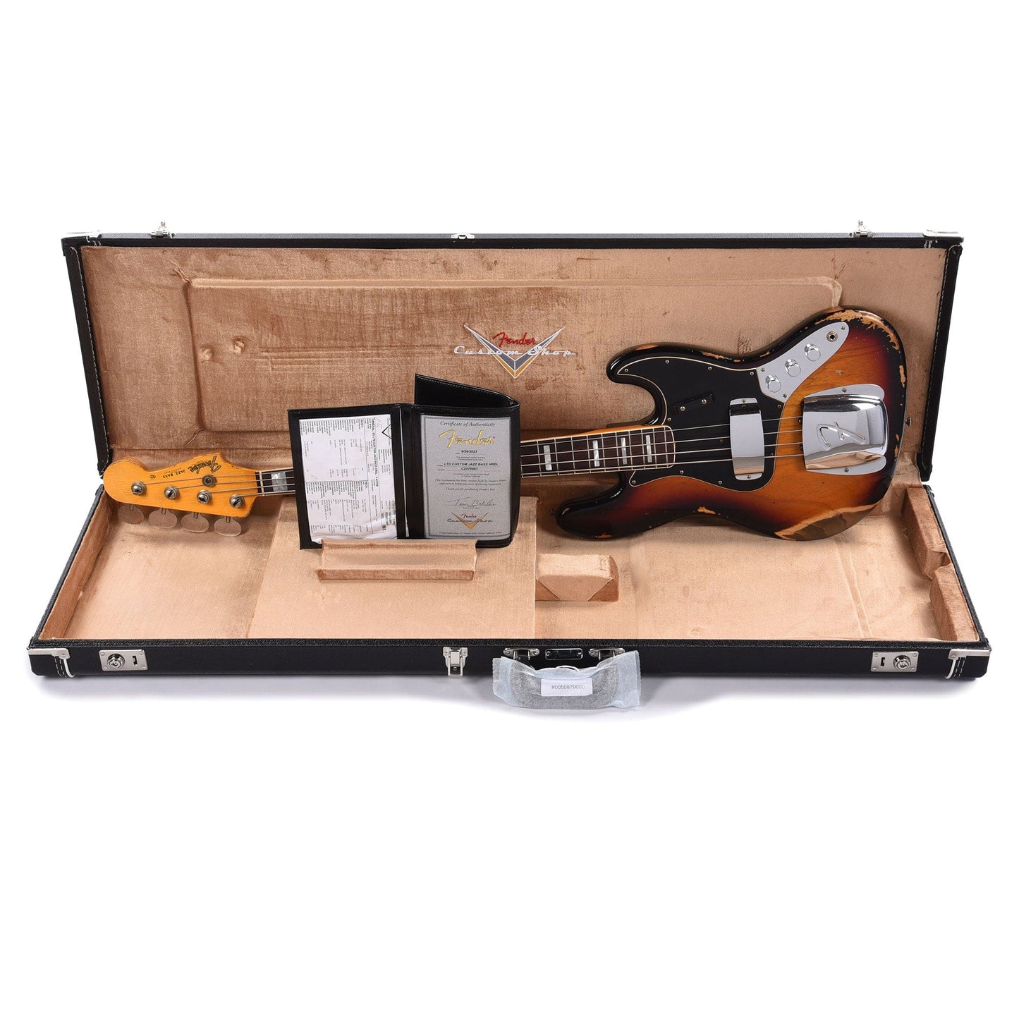 Fender Custom Shop Limited Edition Custom Jazz Bass Heavy Relic Faded Aged 3-Color Sunburst Bass Guitars / 4-String