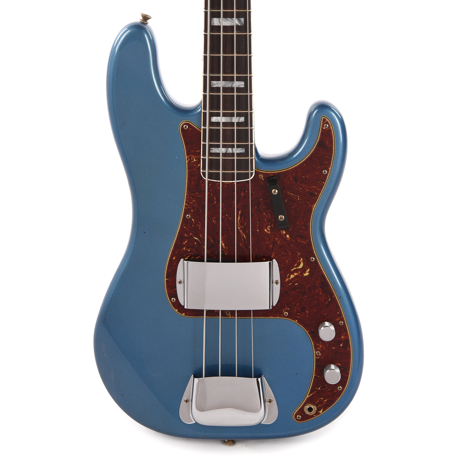 Fender Custom Shop Limited Edition P/J Bass Journeyman Aged Lake Placid Blue Bass Guitars / 4-String