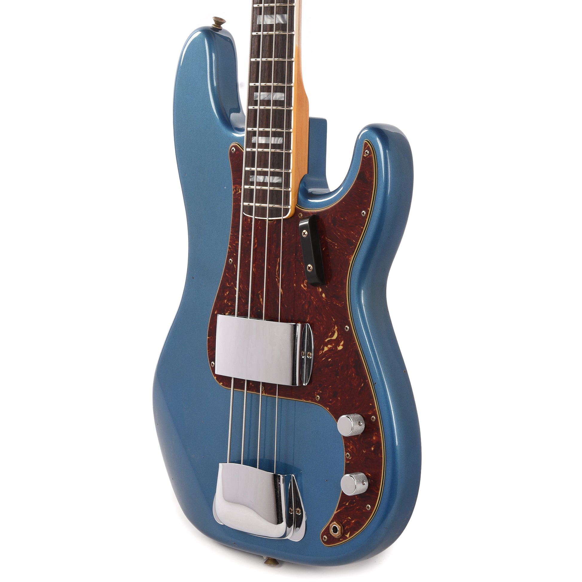 Fender Custom Shop Limited Edition P/J Bass Journeyman Aged Lake Placid Blue Bass Guitars / 4-String