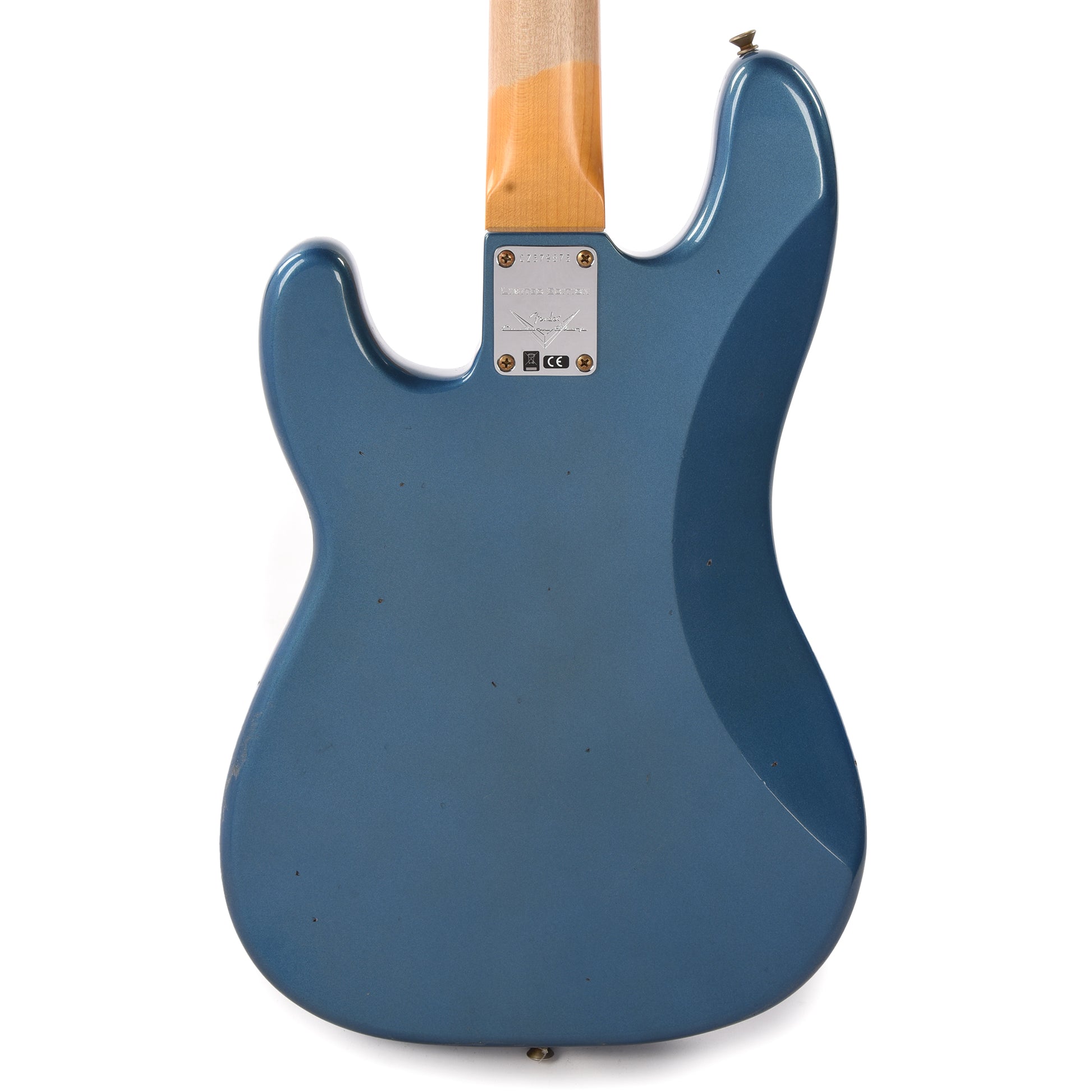 Fender Custom Shop Limited Edition P/J Bass Journeyman Aged Lake Placid Blue Bass Guitars / 4-String