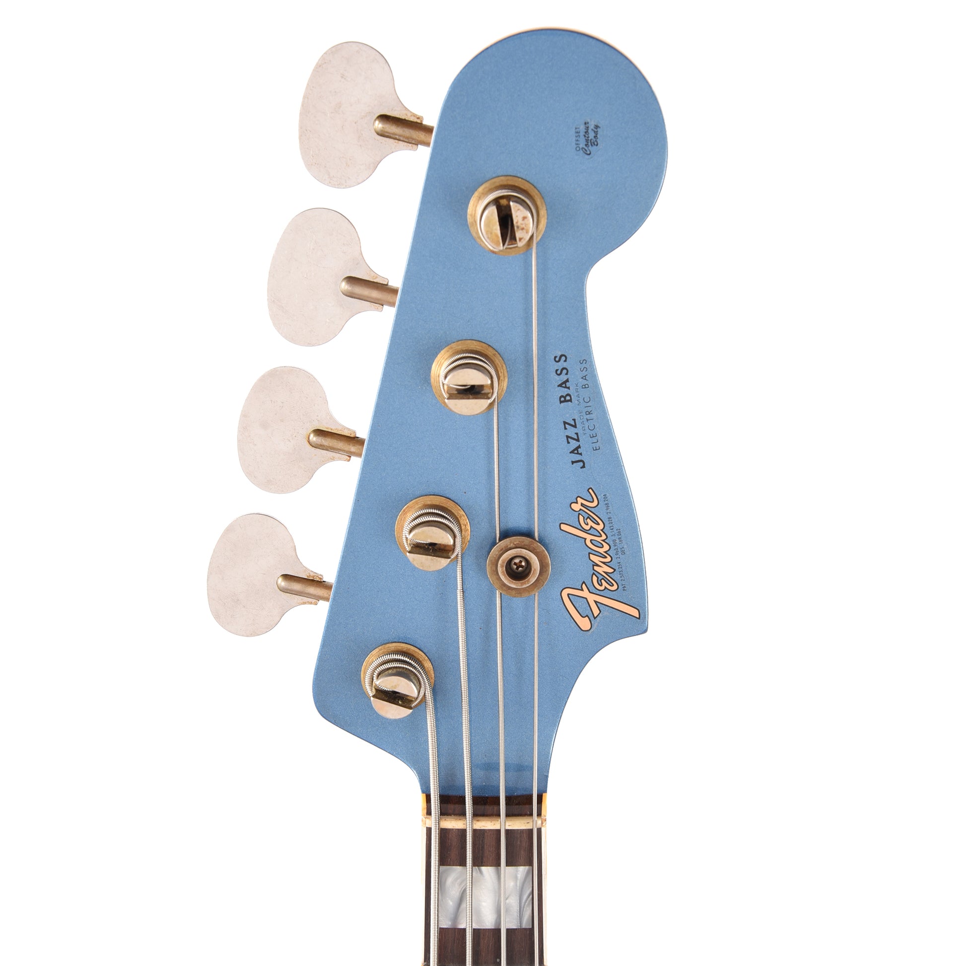 Fender Custom Shop Limited Edition P/J Bass Journeyman Aged Lake Placid Blue Bass Guitars / 4-String