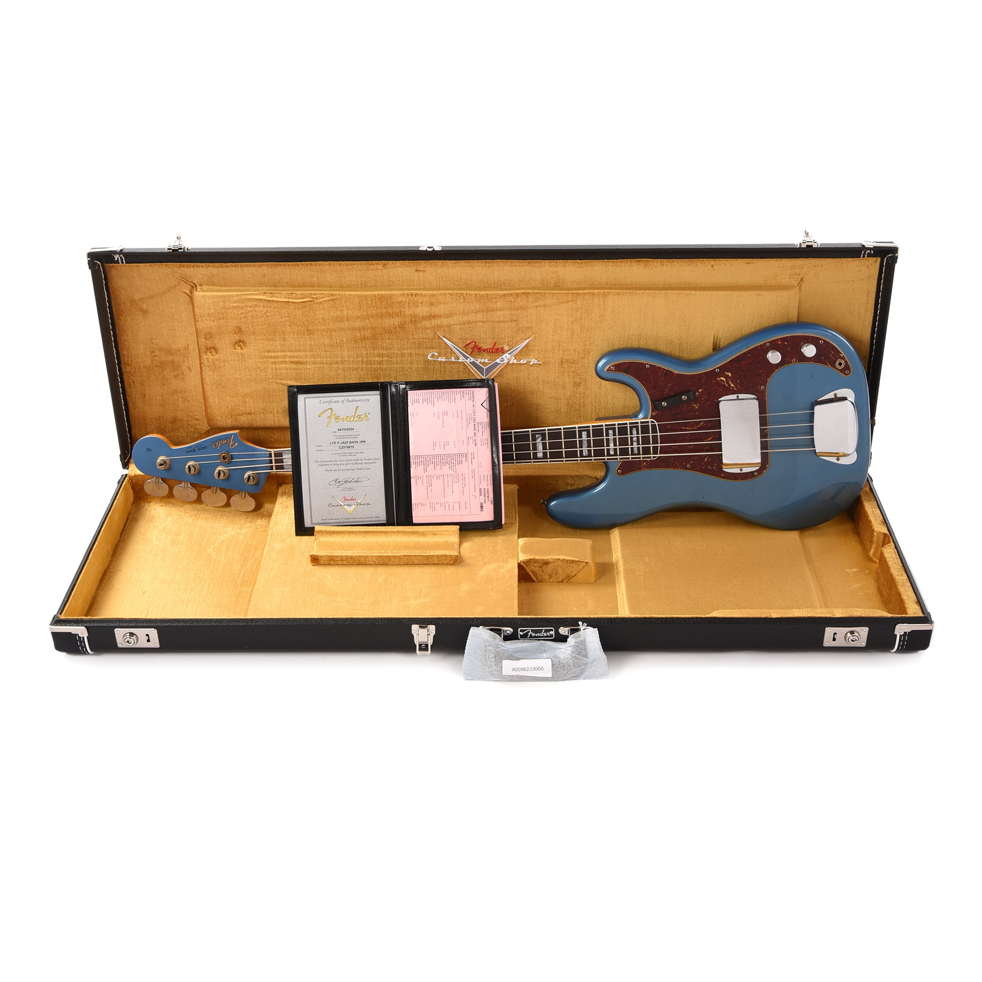 Fender Custom Shop Limited Edition P/J Bass Journeyman Aged Lake Placid Blue Bass Guitars / 4-String