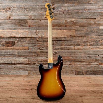 Fender Custom Shop Limited Edition P Jazz Bass Journeyman Relic Sunburst 2021 Bass Guitars / 4-String