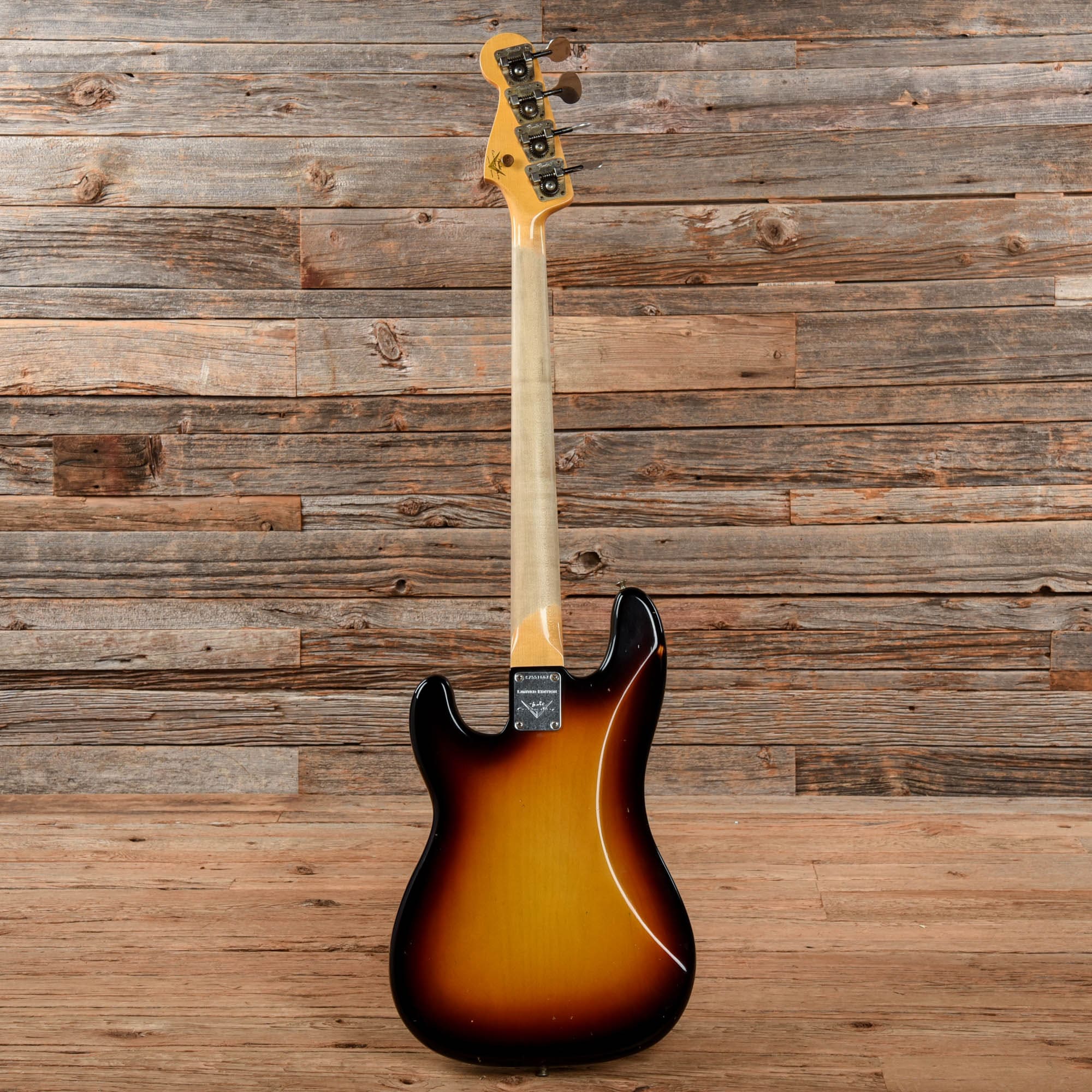 Fender Custom Shop Limited Edition P Jazz Bass Journeyman Relic Sunbur