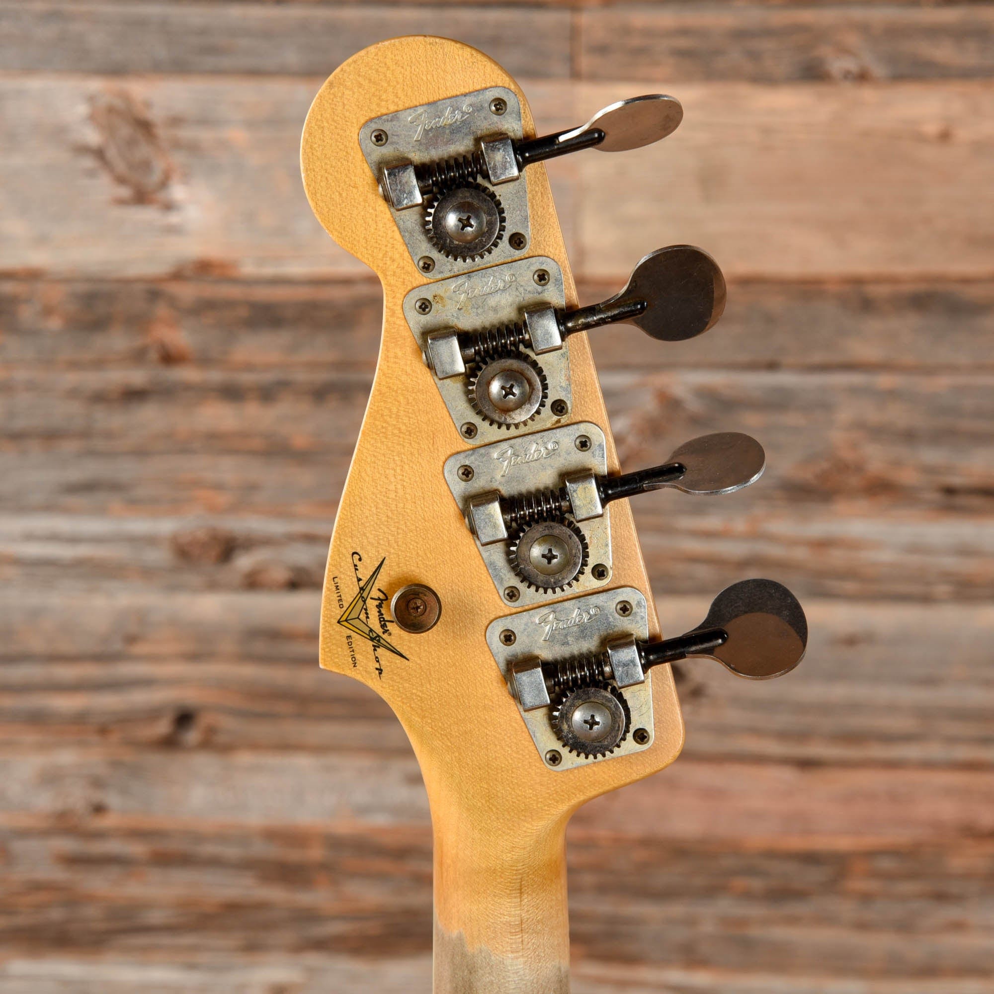 Fender Custom Shop Limited Edition P Jazz Bass Journeyman Relic Sunburst 2021 Bass Guitars / 4-String