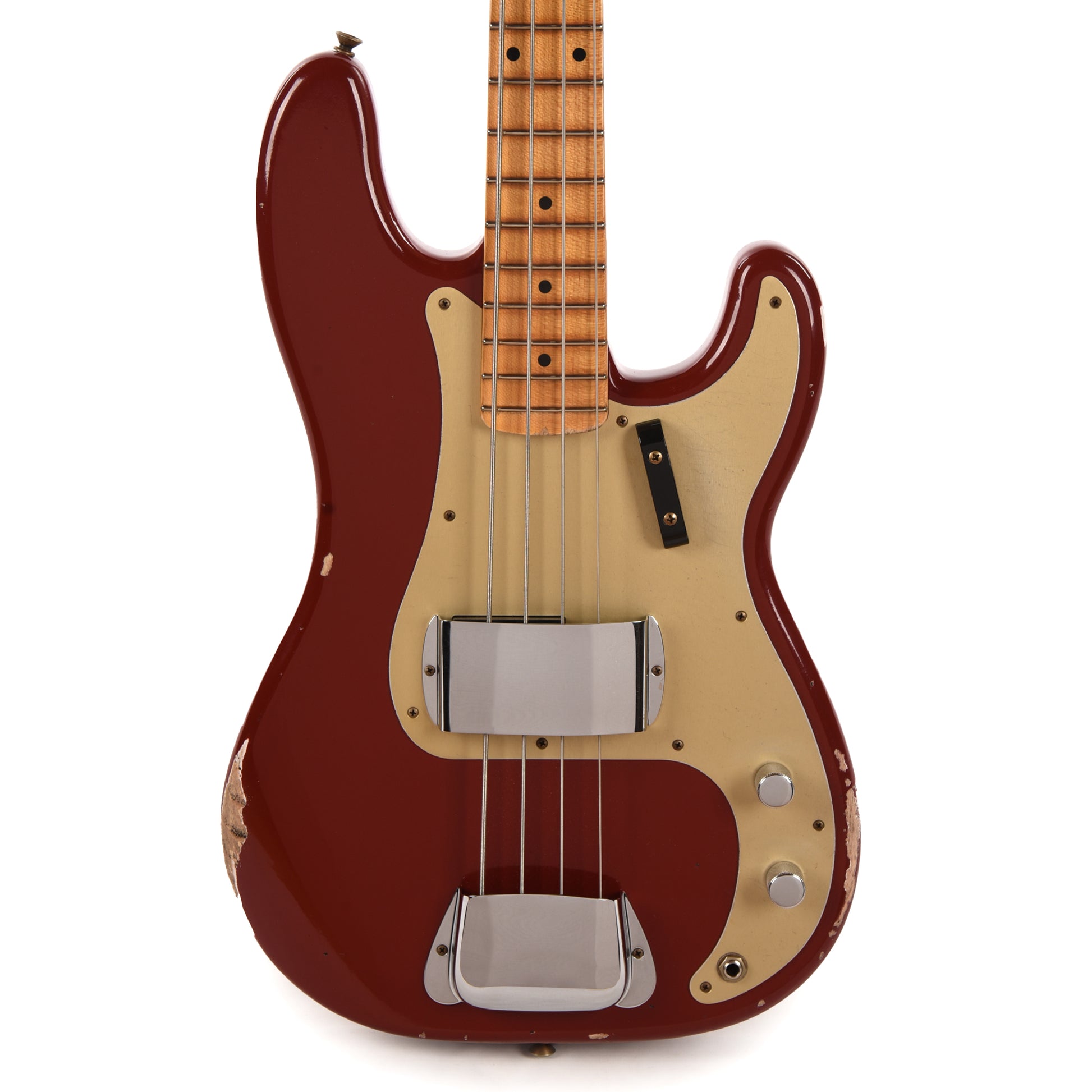 Fender Custom Shop Limited Edition P-Jazz Bass Relic Aged Cimarron Red Bass Guitars / 4-String