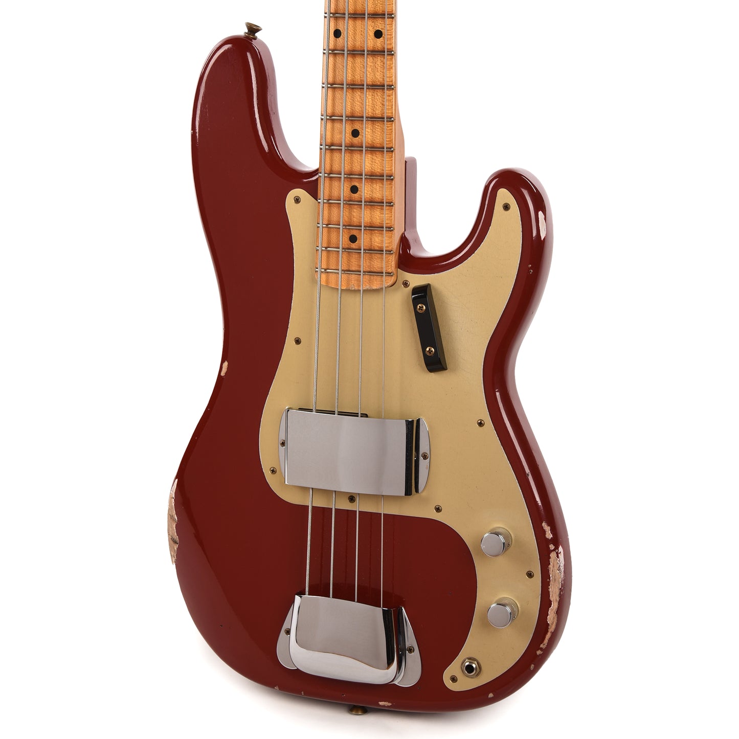 Fender Custom Shop Limited Edition P-Jazz Bass Relic Aged Cimarron Red Bass Guitars / 4-String