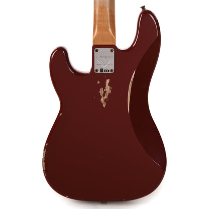 Fender Custom Shop Limited Edition P-Jazz Bass Relic Aged Cimarron Red Bass Guitars / 4-String