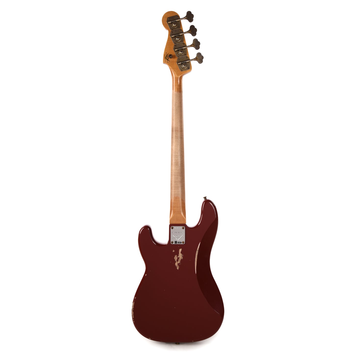 Fender Custom Shop Limited Edition P-Jazz Bass Relic Aged Cimarron Red Bass Guitars / 4-String
