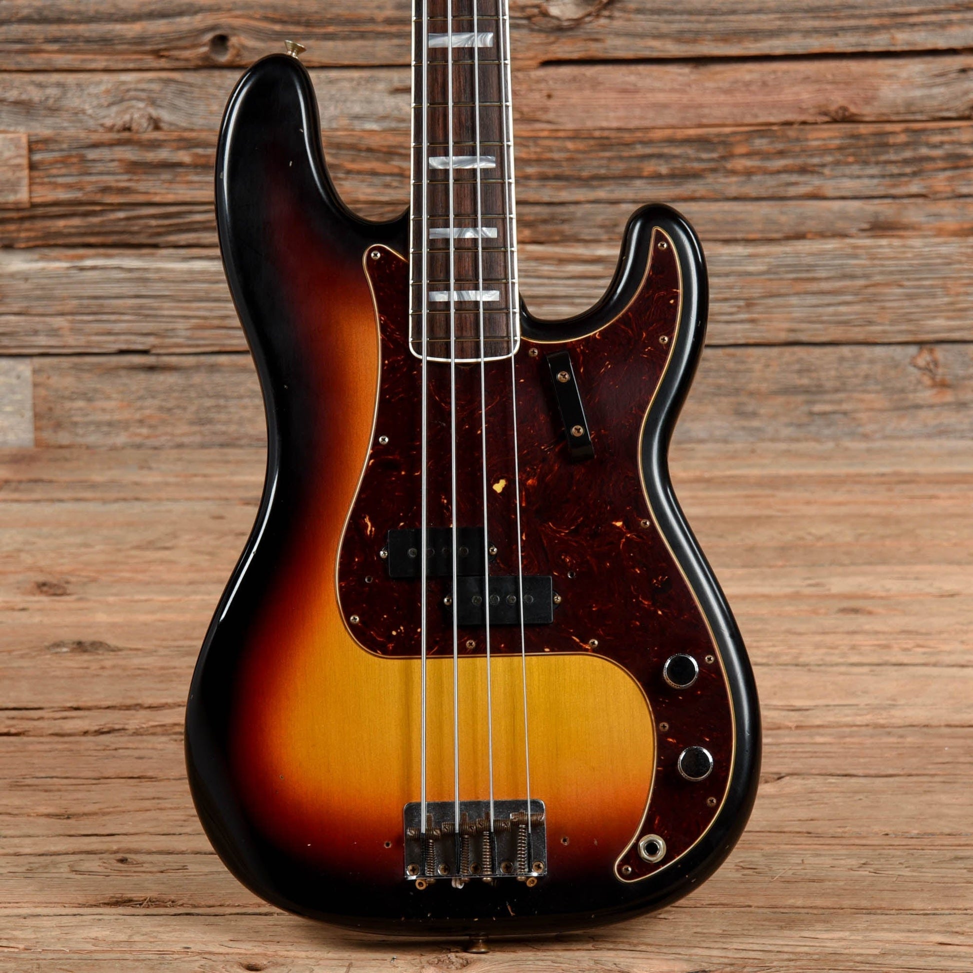 Fender Custom Shop Limited Edition PJ Bass Journeyman Relic Sunburst 2021 Bass Guitars / 4-String